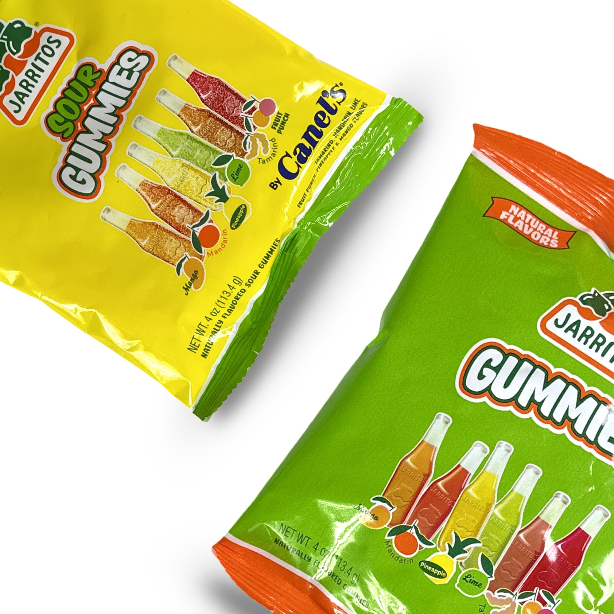 Jarritos Gummies 2-Pack - Regular and Sour Gummies, 4 Oz. 5