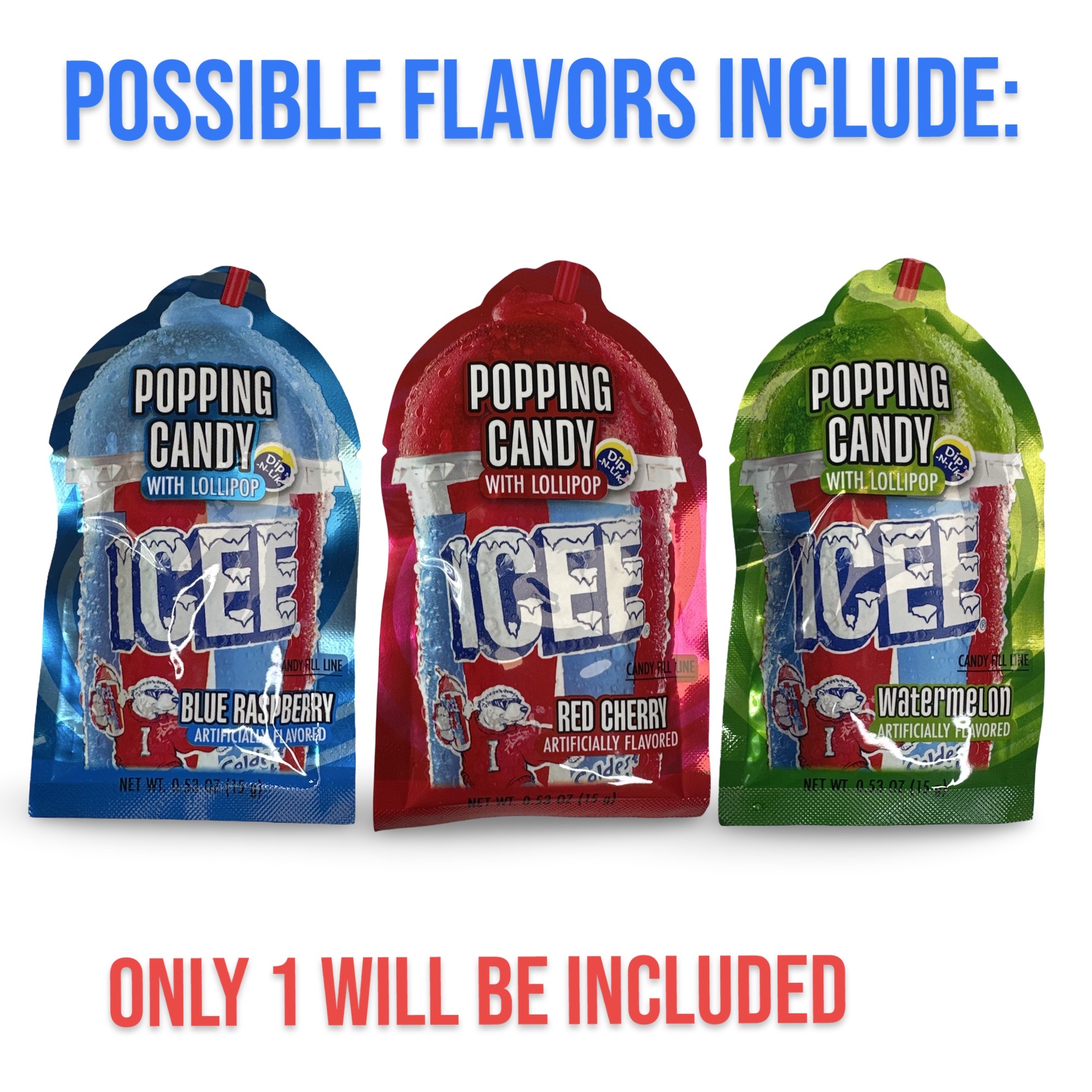 Icee Candy Ultimate 6 Full Size Sweet and Sour Candies 5