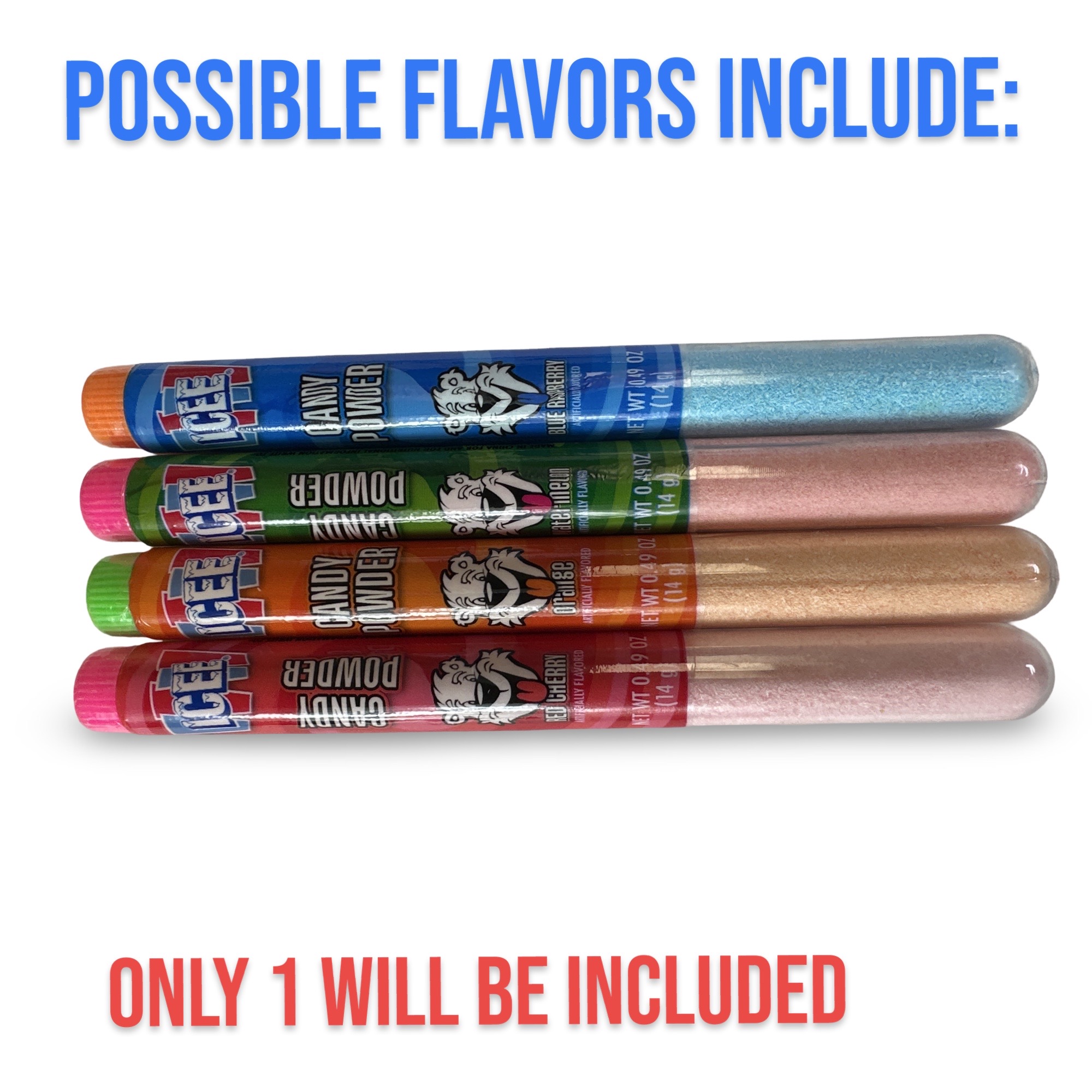 Icee Candy Ultimate 6 Full Size Sweet and Sour Candies 6