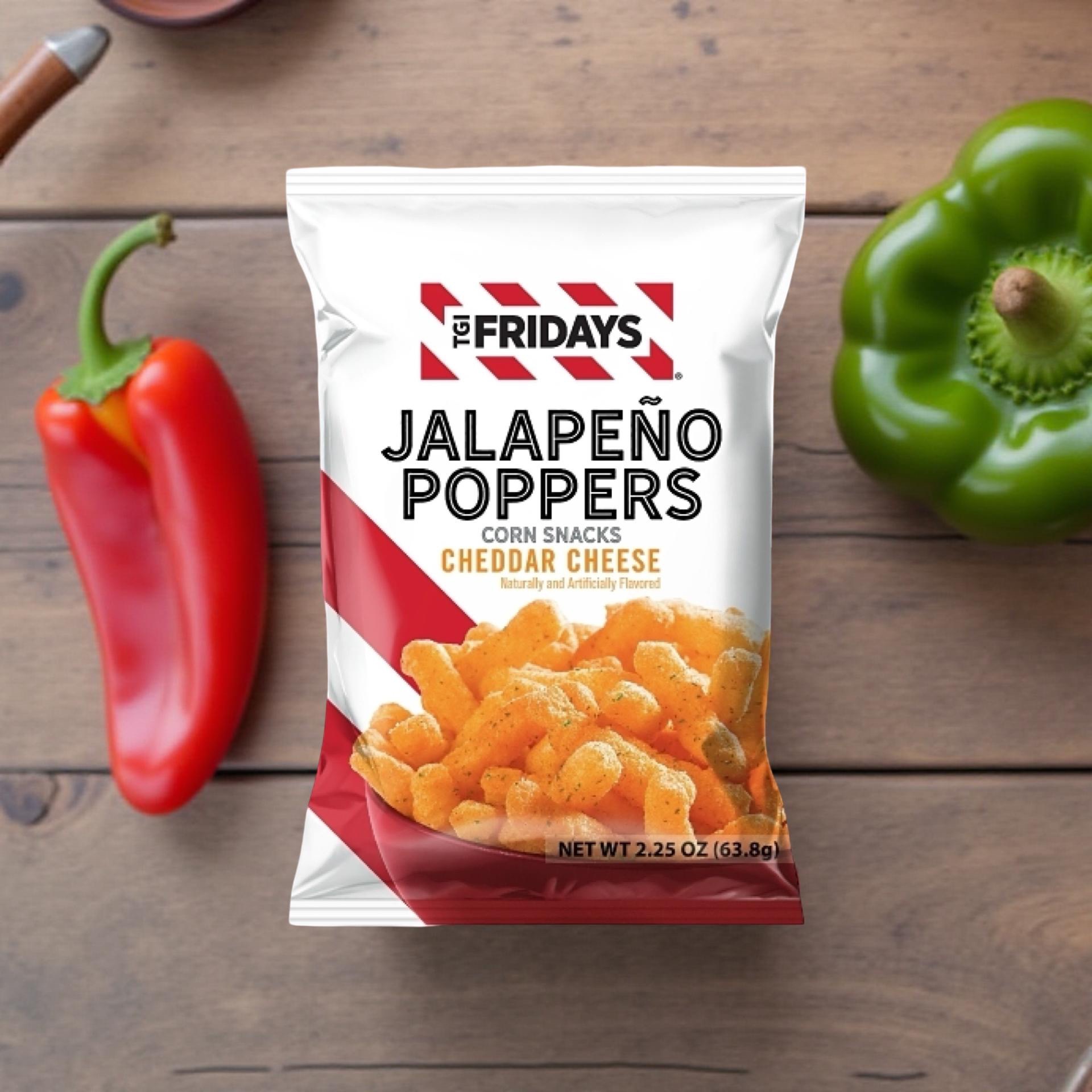 TGI Fridays Jalapeno Popper Sticks 2.25 Oz, 6 Bags 6