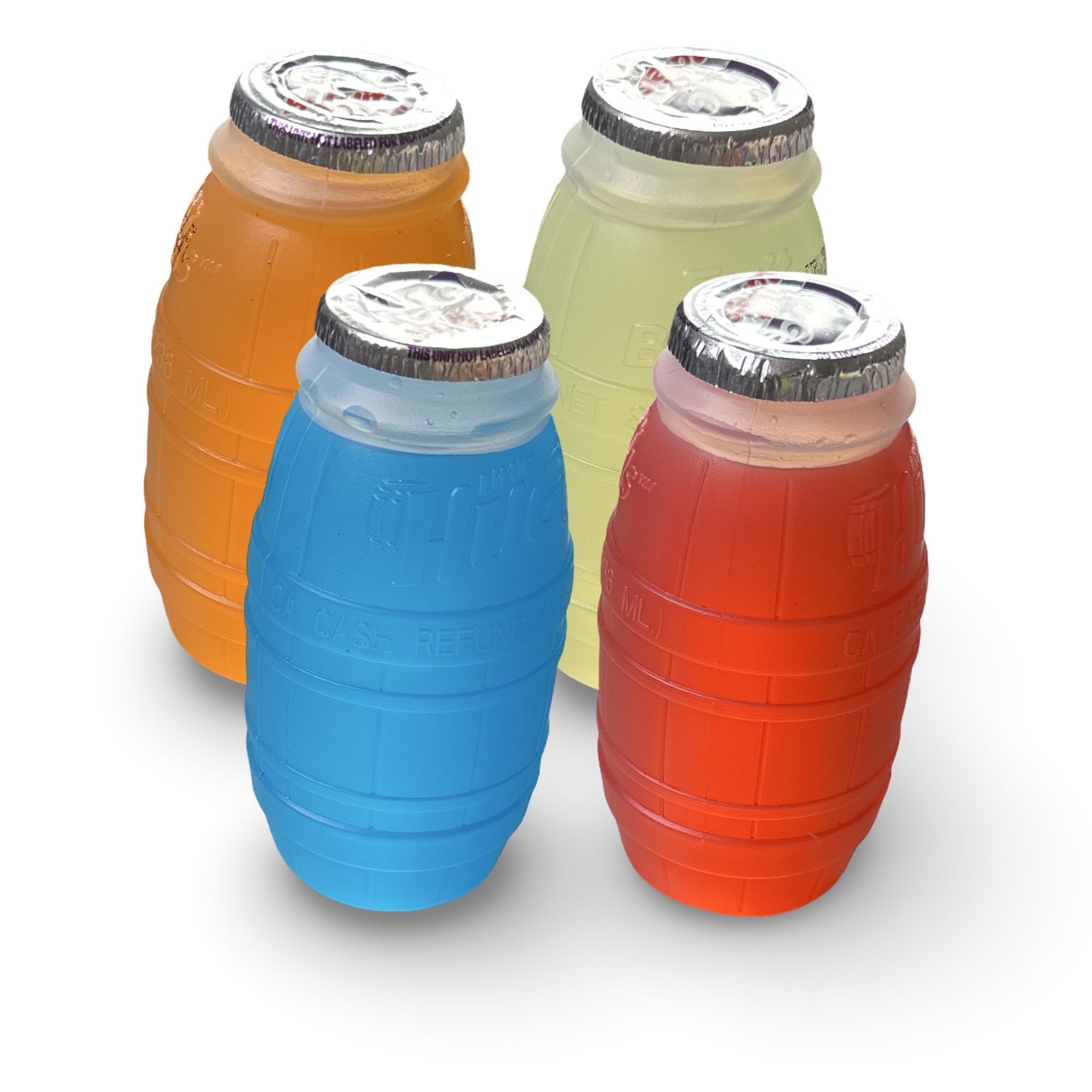 Little Hug Fruit Barrel Drinks, Tropical Flavors, 8 oz, 4 Pack