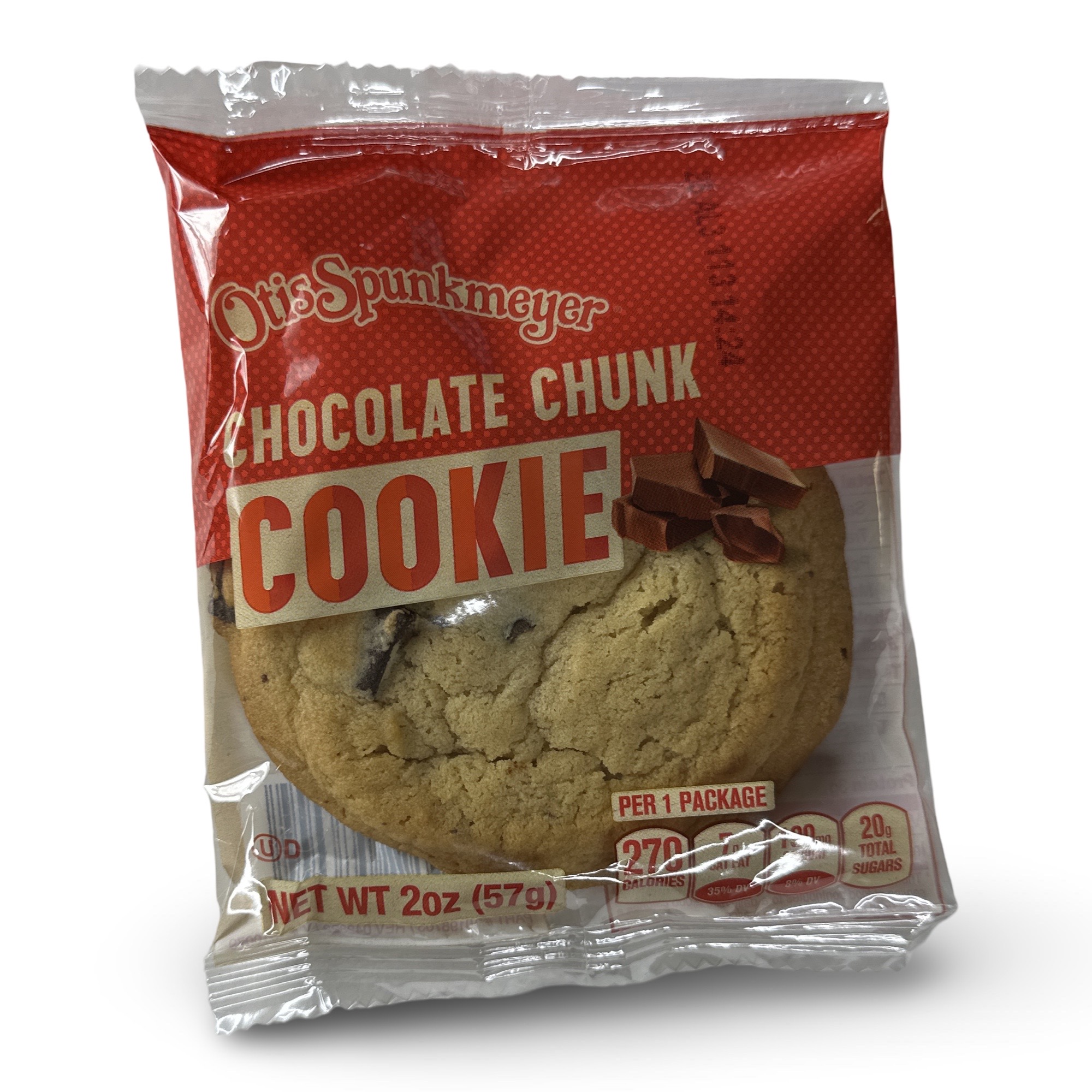 Otis Spunkmeyer Individually Wrapped Chocolate Chunk 2 Oz. Cookies | 12 Pack