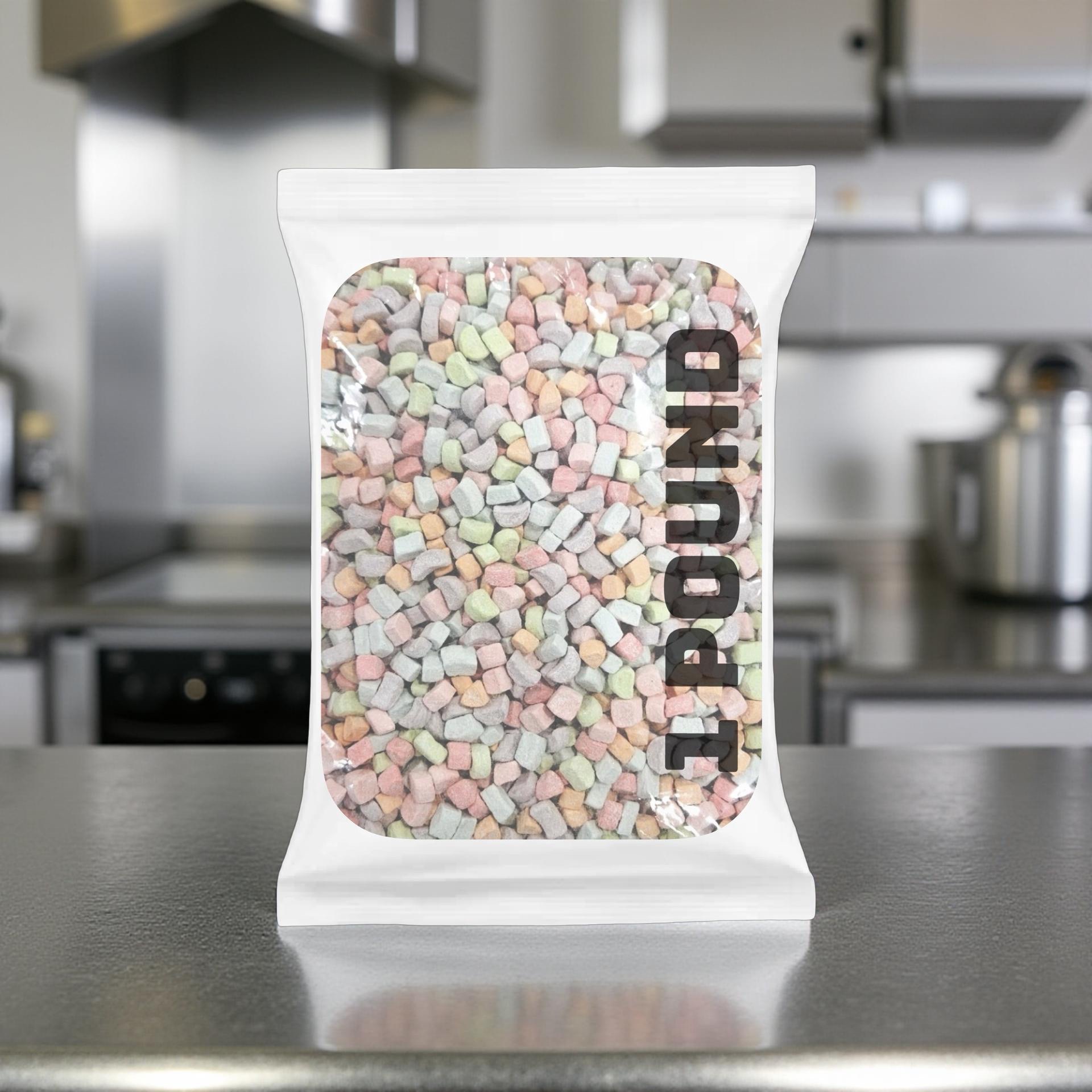 Dehydrated Rainbow Mashmallows Bulk 1 lb. Sealed Bag 4