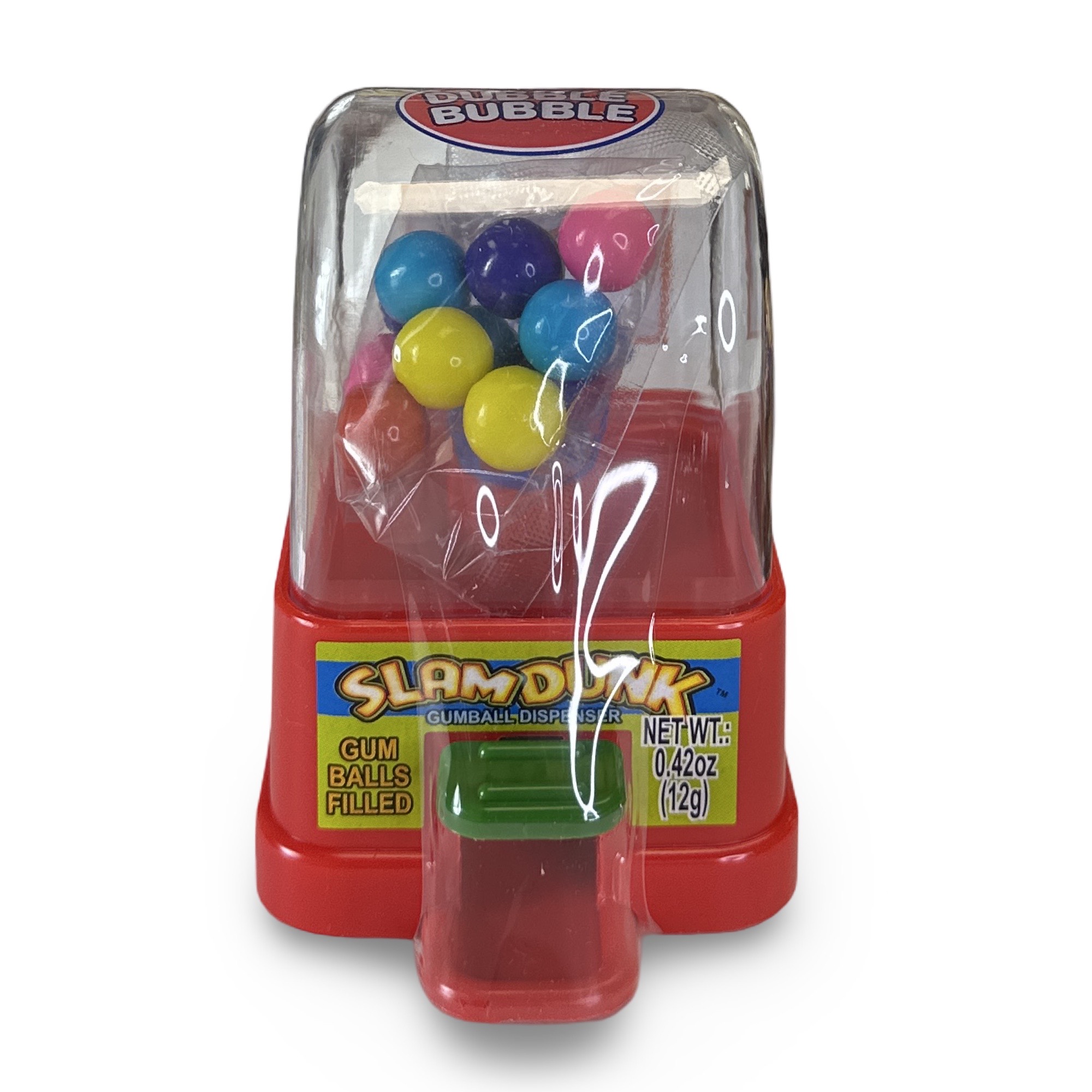 Dubble Bubble Miniature Toy Gumball Machines Spiral Jackpot Keychain Slam Dunk Classic Assorted Styles Pre Filled with Authentic Gumballs Perfect for Party Favors and Collectibles 4