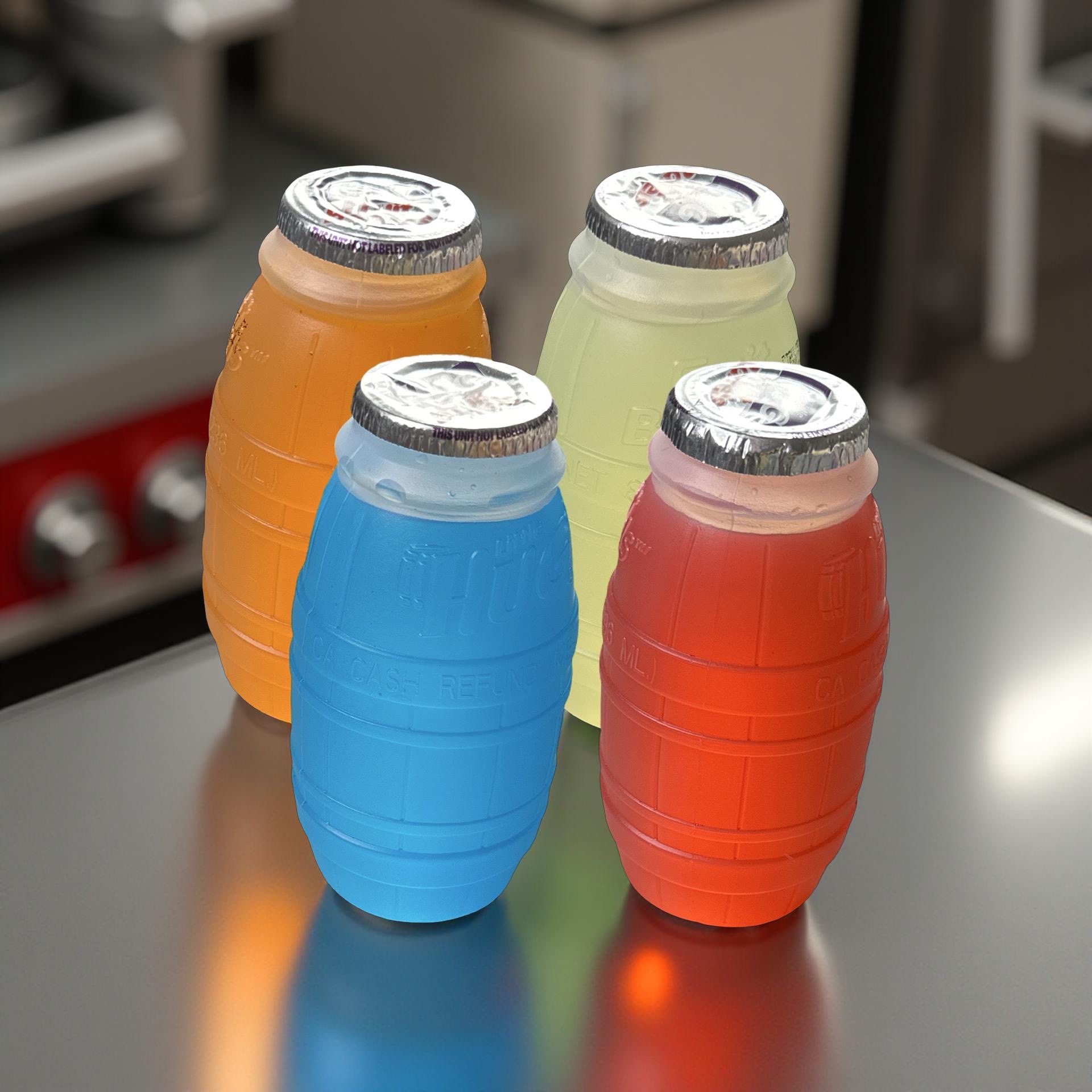 Little Hug Fruit Barrel Drinks, Tropical Flavors, 8 oz, 4 Pack 2