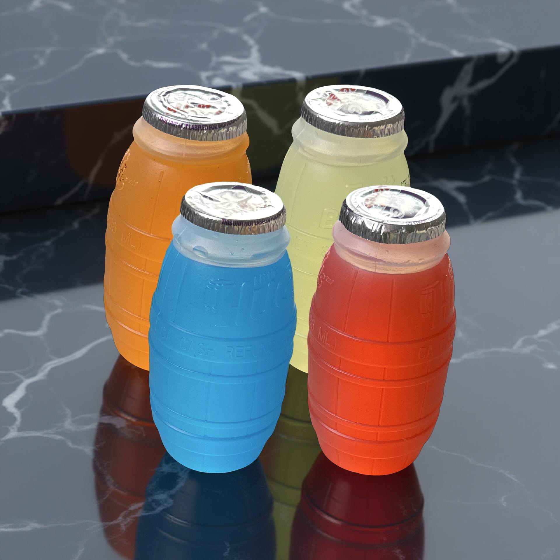 Little Hug Fruit Barrel Drinks, Tropical Flavors, 8 oz, 4 Pack 5