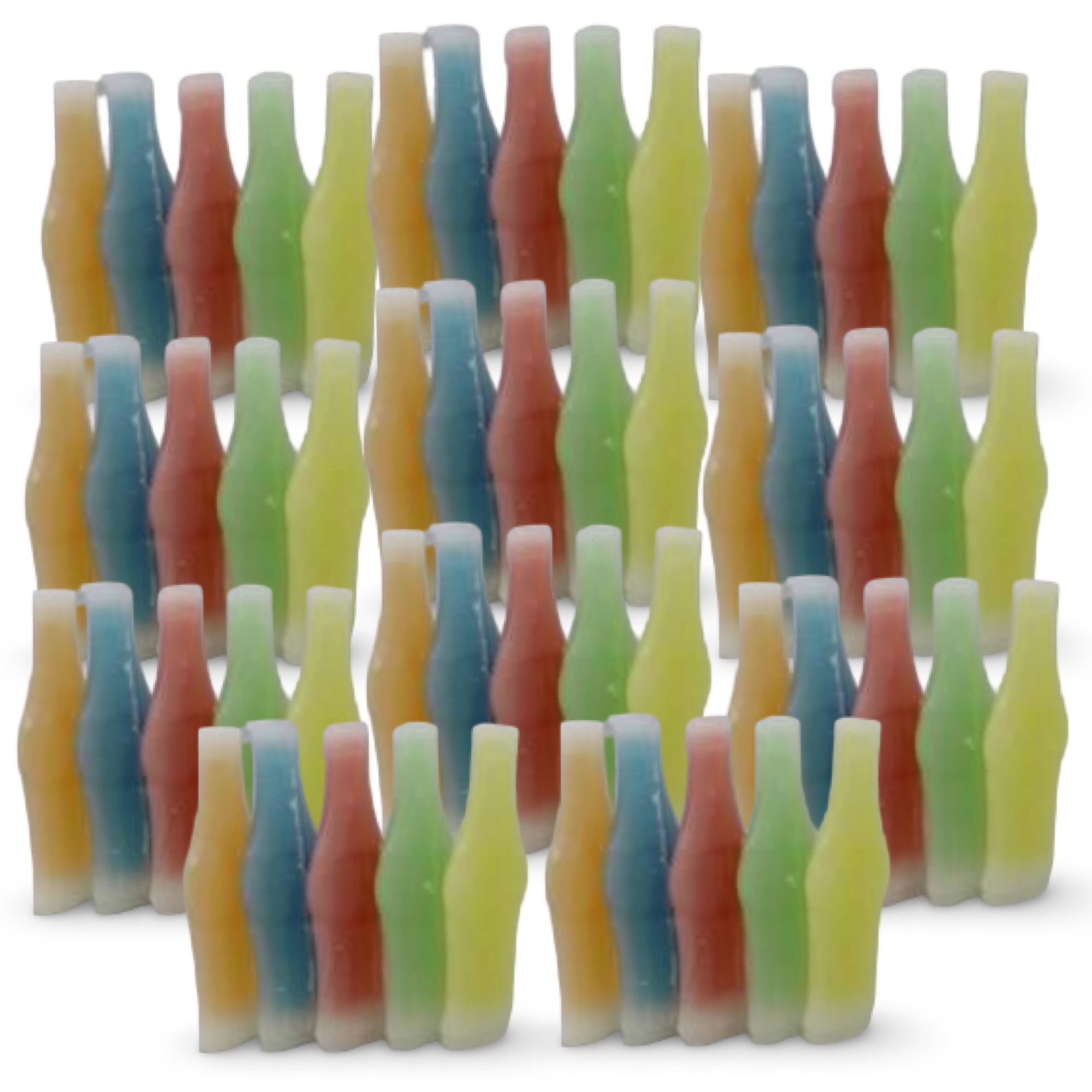 Nik-L-Nip Nostalgic Wax Candy Bottles, Bulk 1 lb. Bag (~55 qty) 7