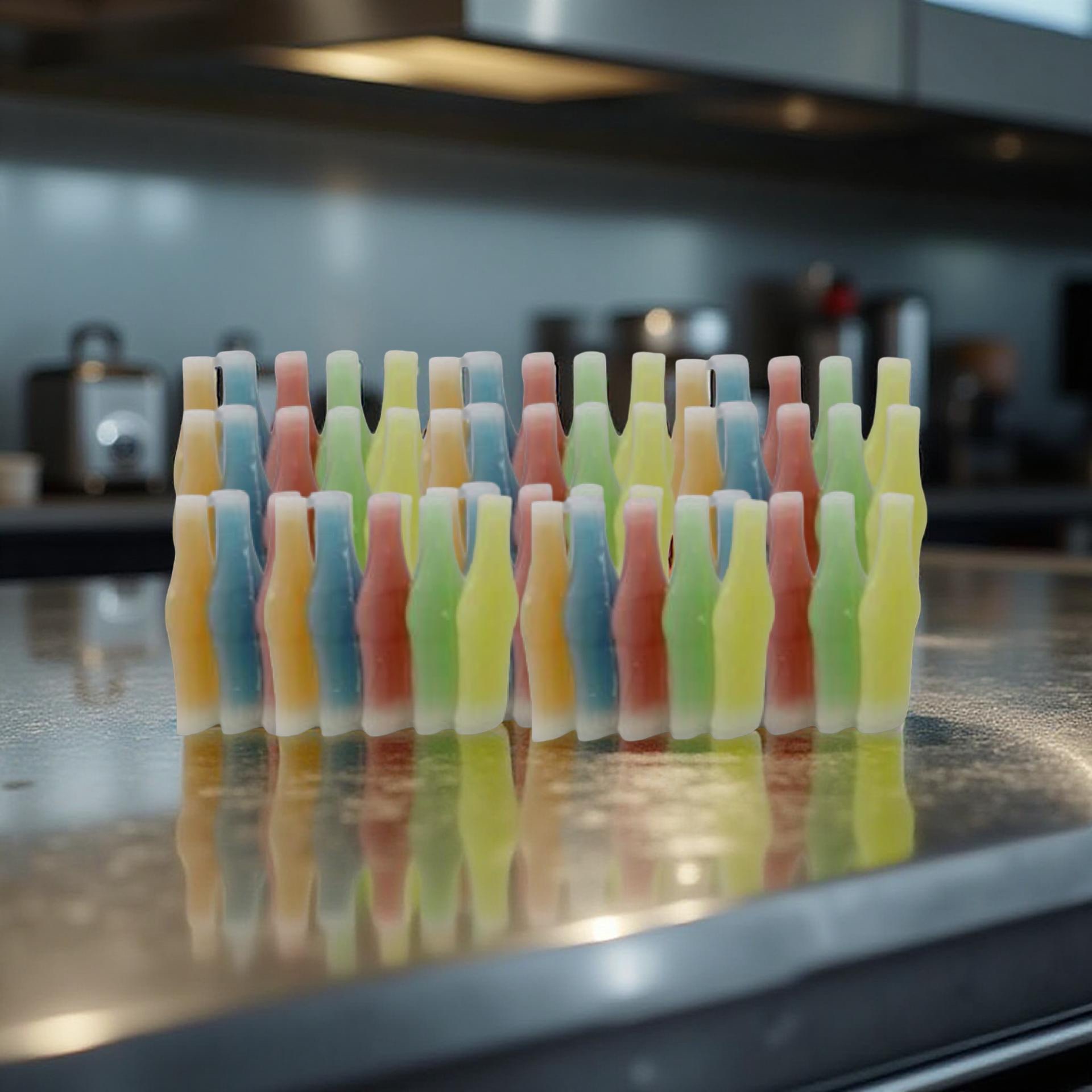 Nik-L-Nip Nostalgic Wax Candy Bottles, Bulk 1 lb. Bag (~55 qty) 2