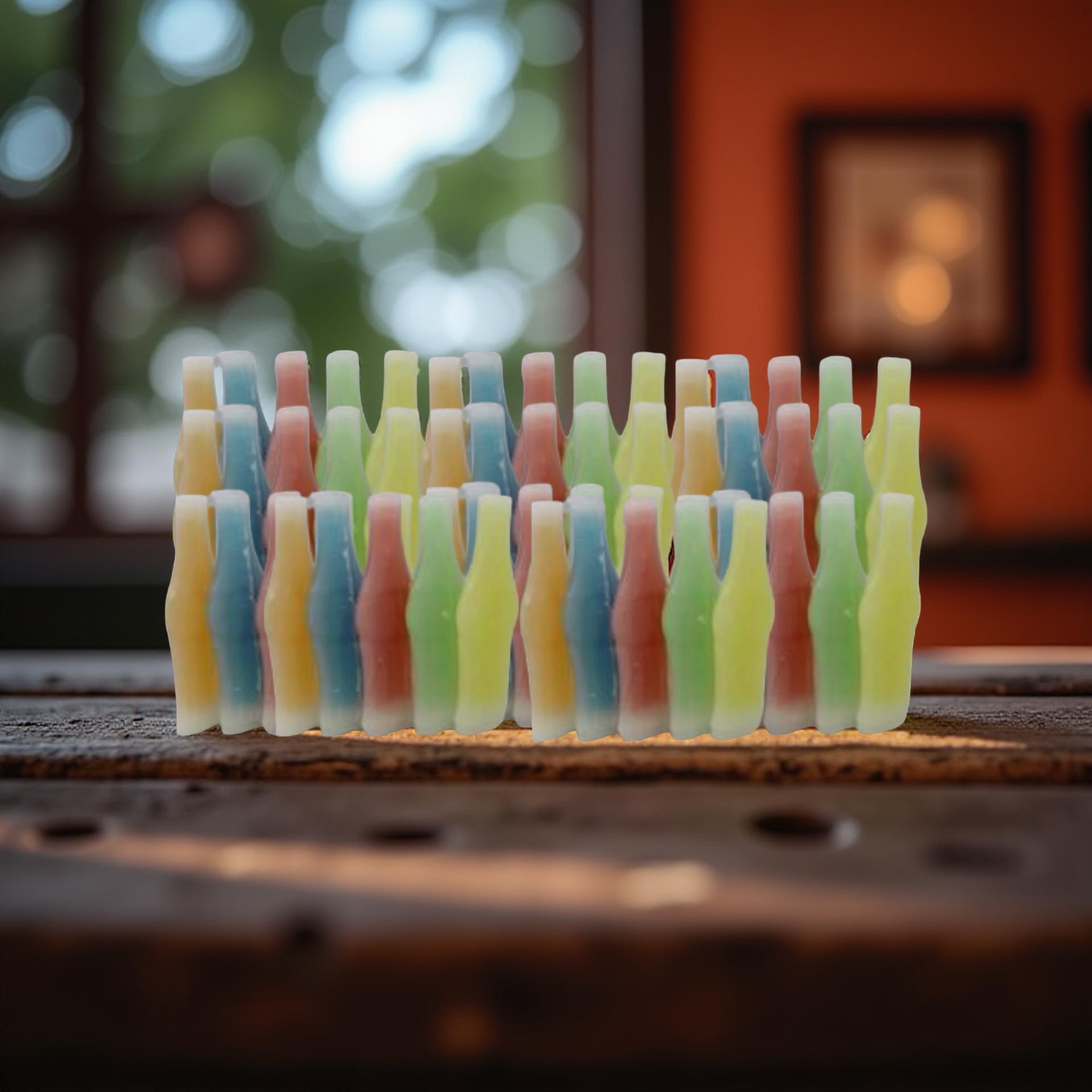 Nik-L-Nip Nostalgic Wax Candy Bottles, Bulk 1 lb. Bag (~55 qty) 4