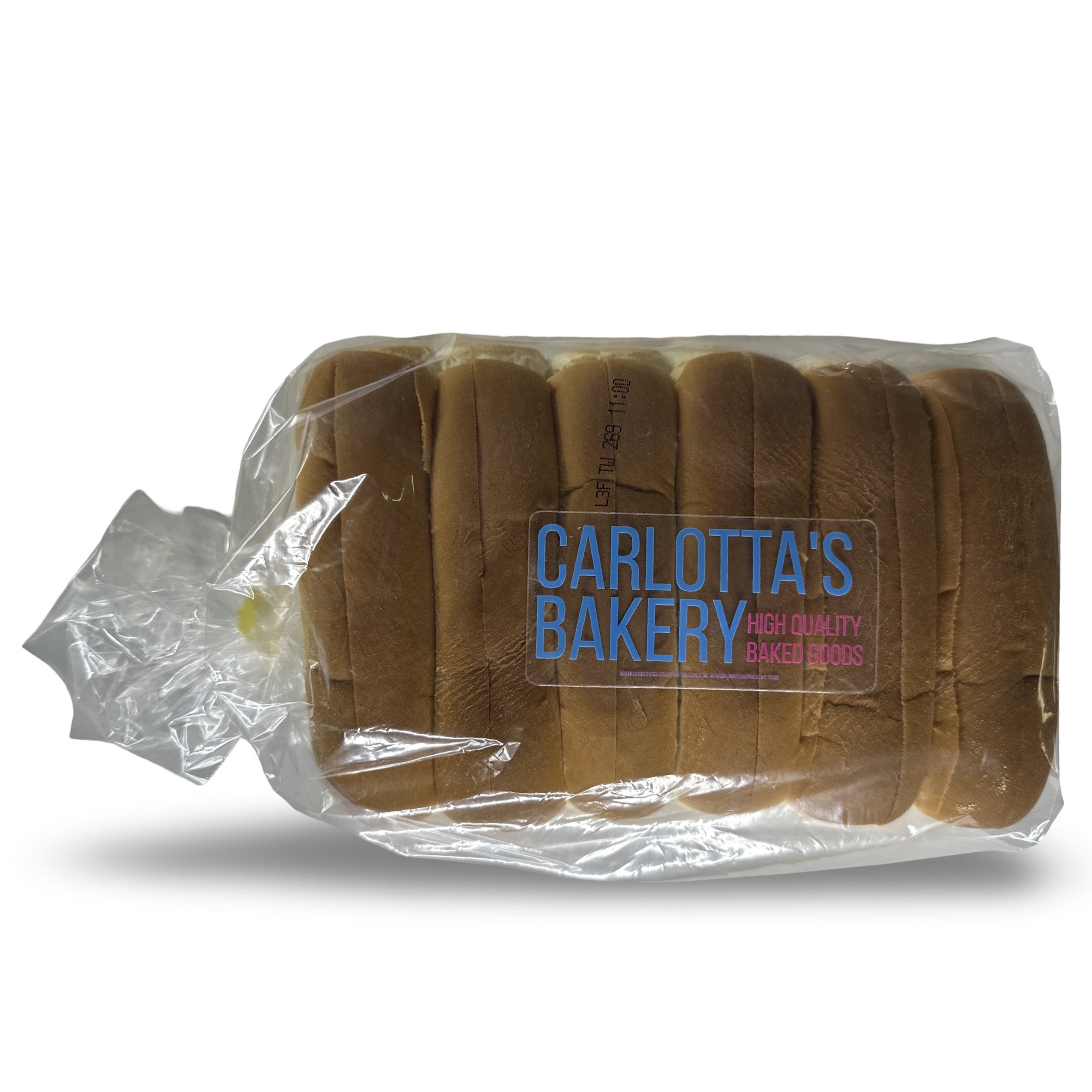 Carlotta's Bakery Lobster Rolls, Split Top Buns, New England Style Rolls (10 Pack (60 Buns))