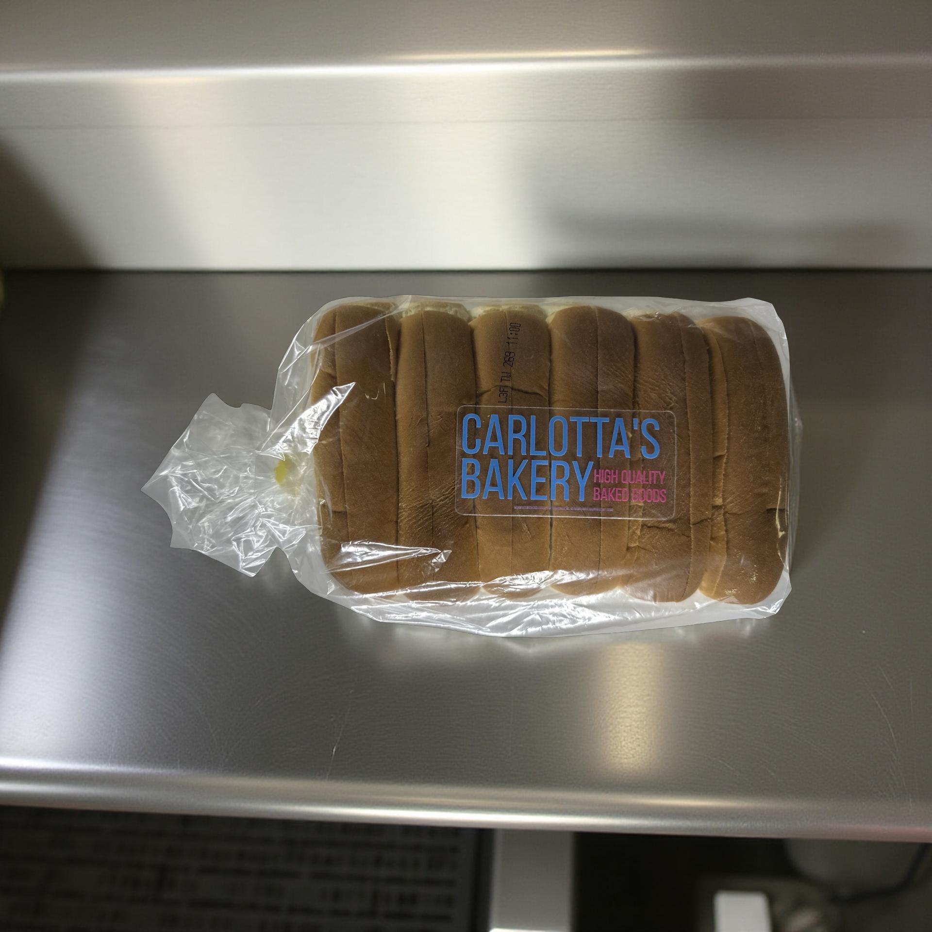 Carlotta's Bakery Lobster Rolls, Split Top Buns, New England Style Rolls (4 Pack (24 Buns) 5