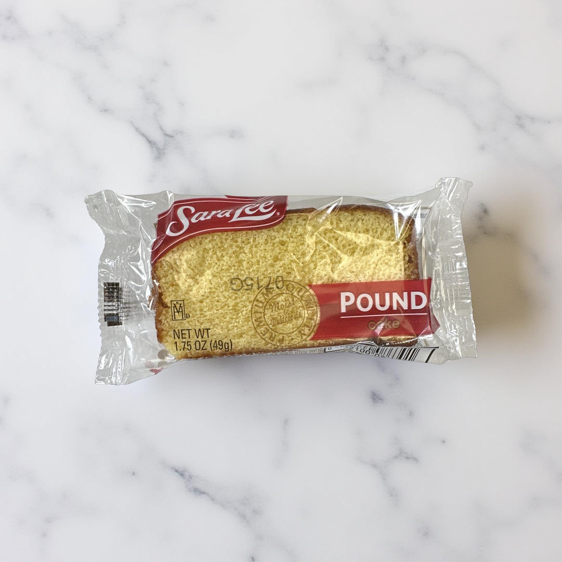 Sara Lee Individually Wrapped Buttery Pound Cake, 1.75 Oz, 12 Pack 3
