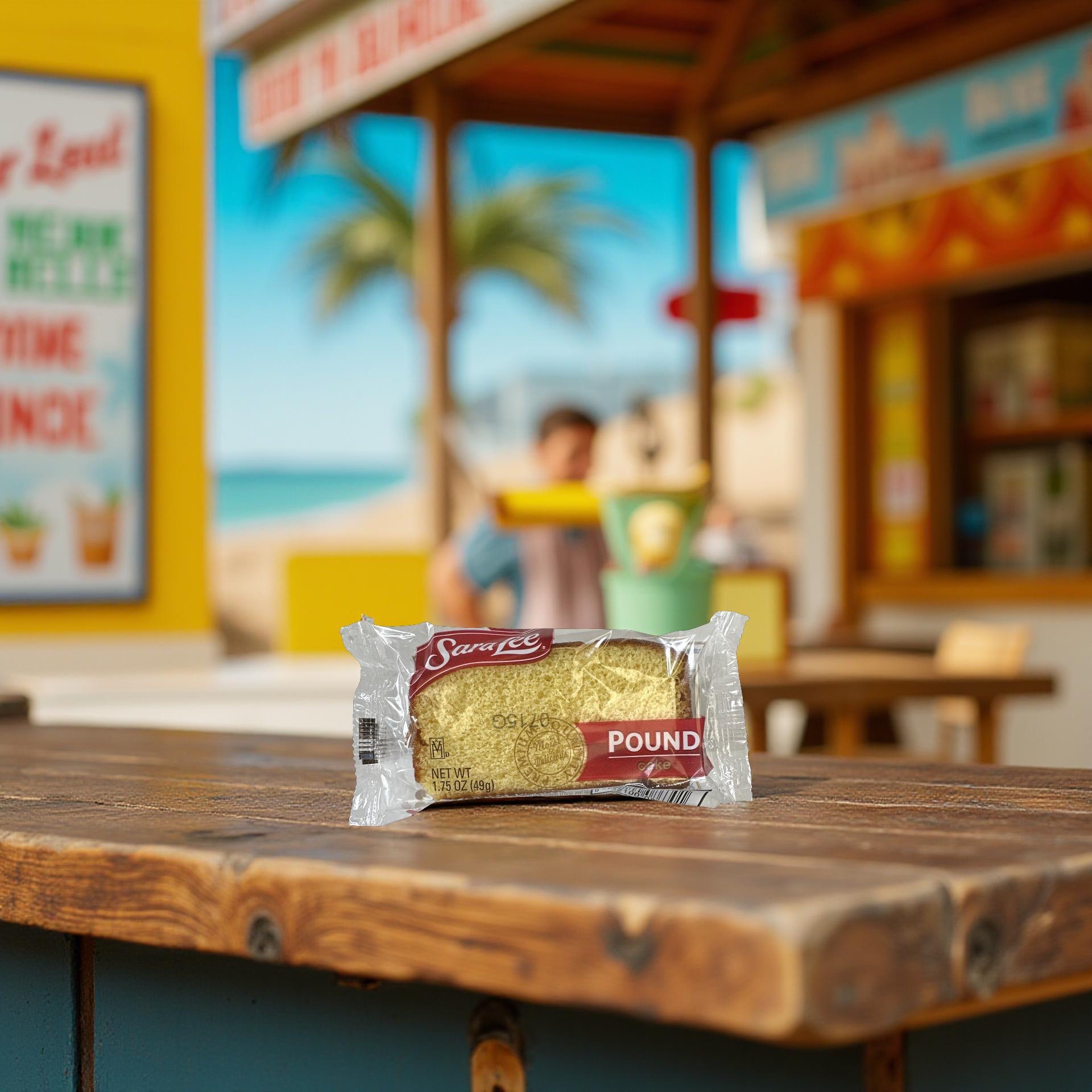 Sara Lee Individually Wrapped Buttery Pound Cake, 1.75 Oz, 12 Pack 5