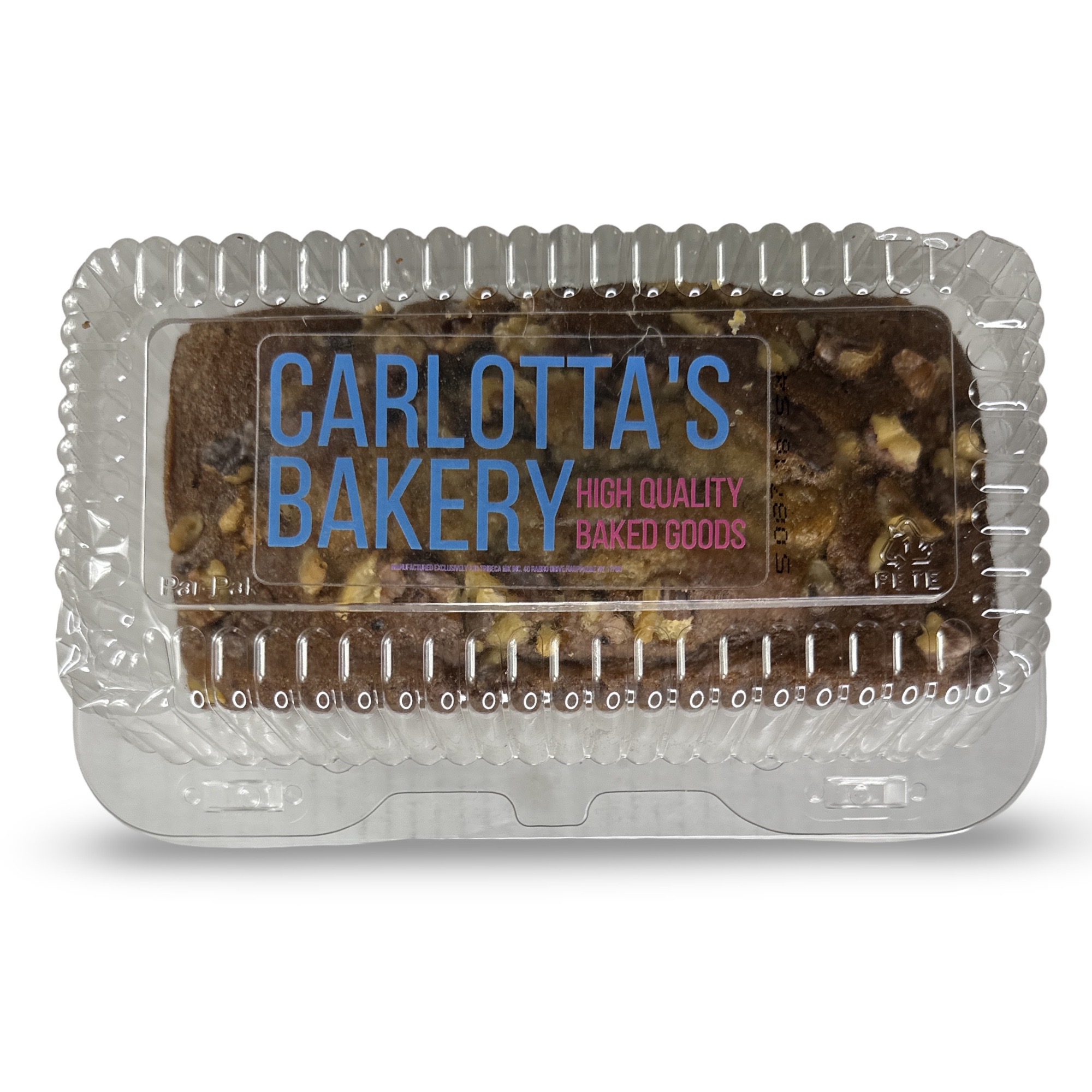 Carlotta's Bakery Traditional New York Loaf Coffee Pound Cakes (1 lb., Banana Walnut)
