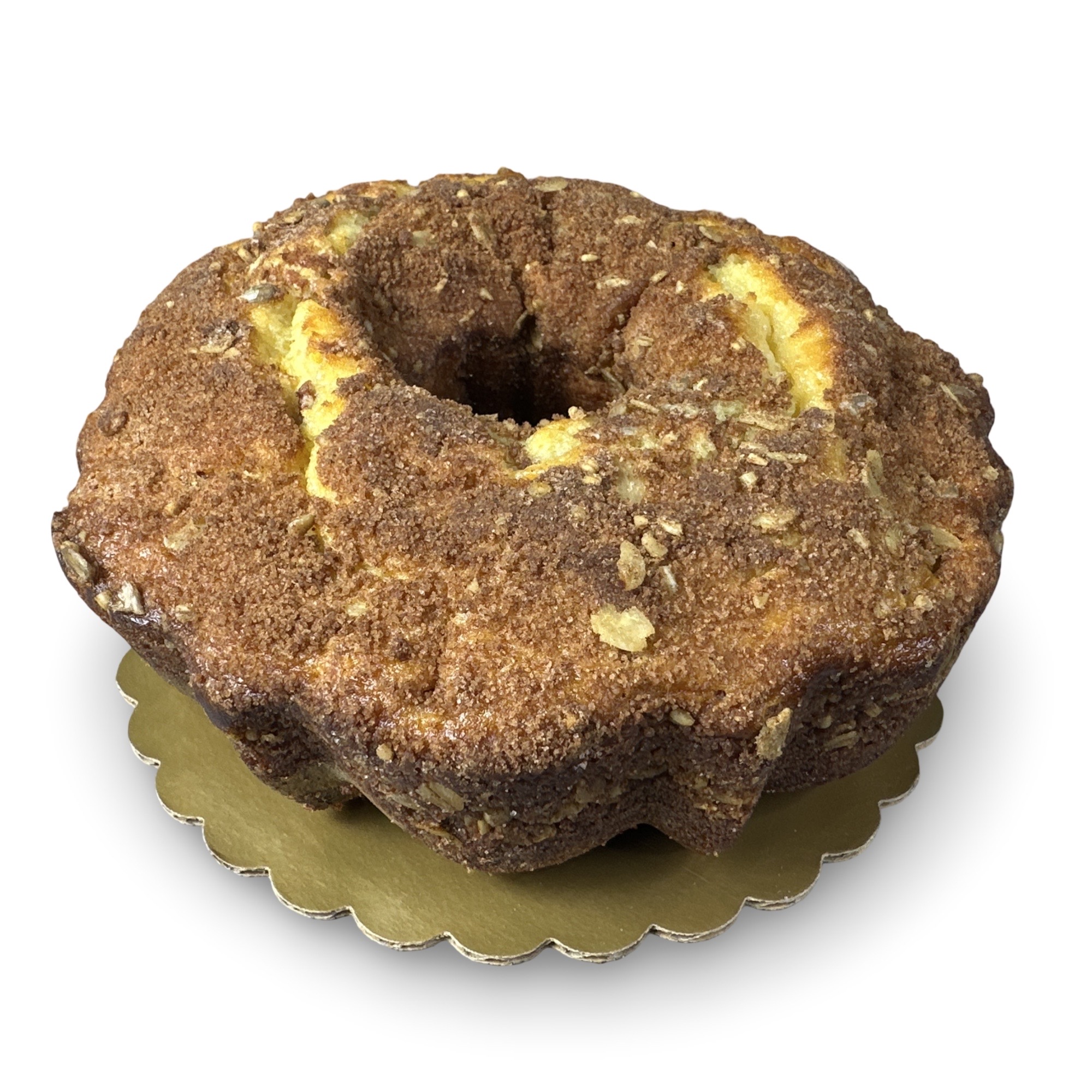 Carlotta's Bakery Round Cinnamon Streusel Coffee Cakes (24 Oz, Apple Cinnamon) 5