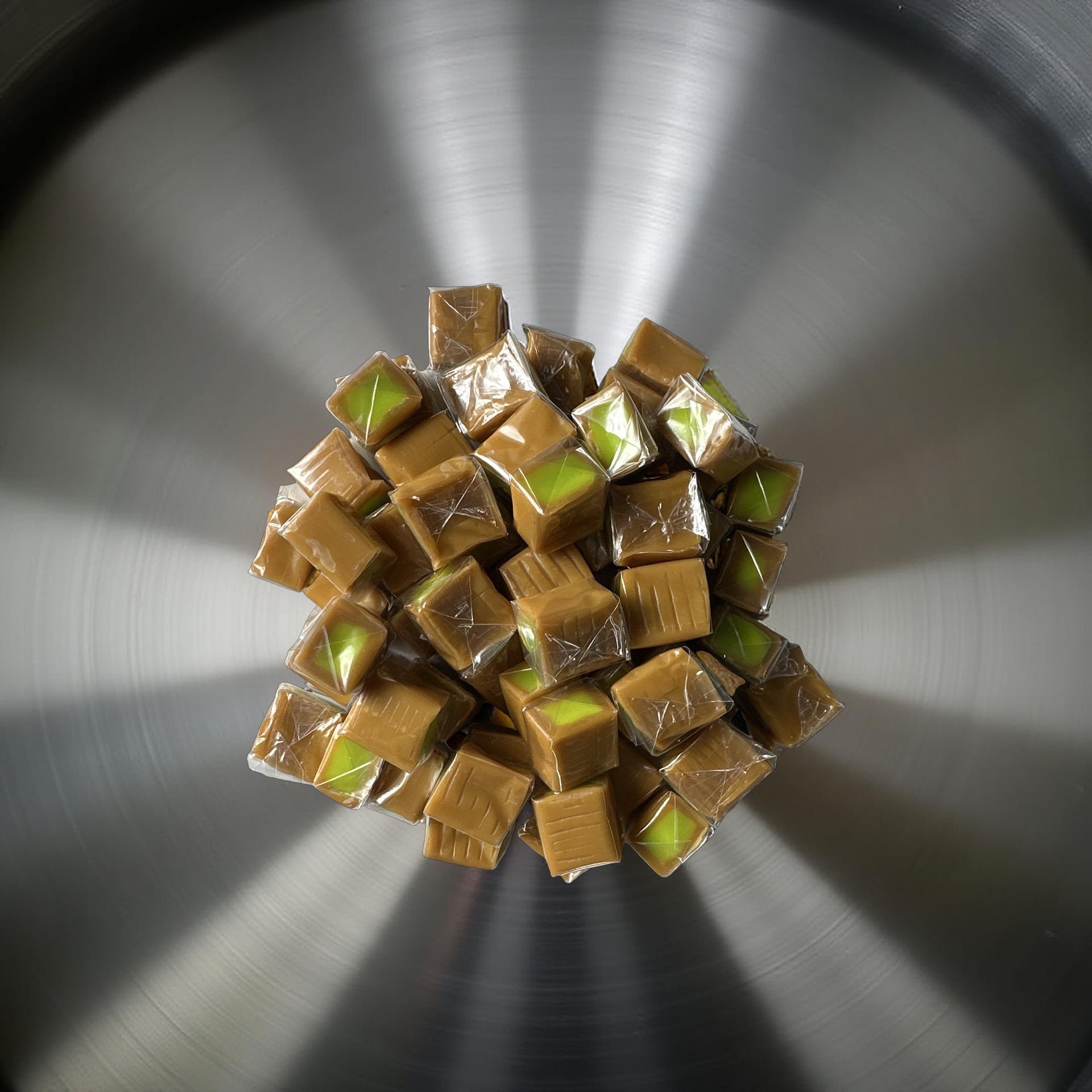 Nostalgic Limited Batch Apple Milk Caramel Candy Squares, 1 Lb. 2