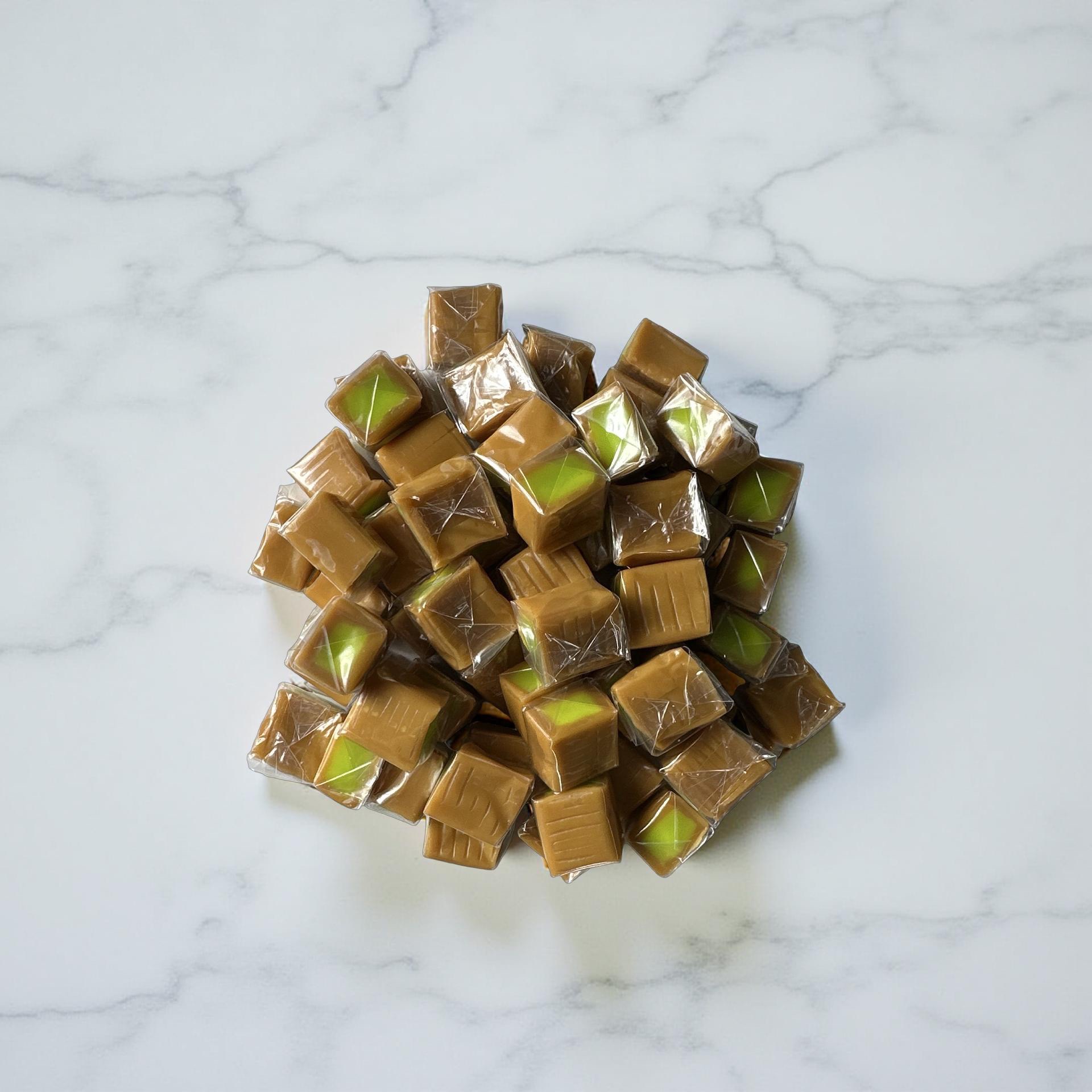 Nostalgic Limited Batch Apple Milk Caramel Candy Squares, 1 Lb. 3