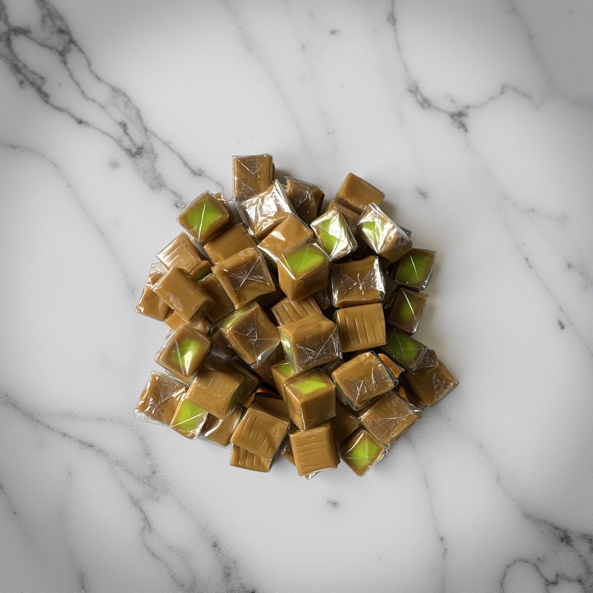 Nostalgic Limited Batch Apple Milk Caramel Candy Squares, 1 Lb. 4