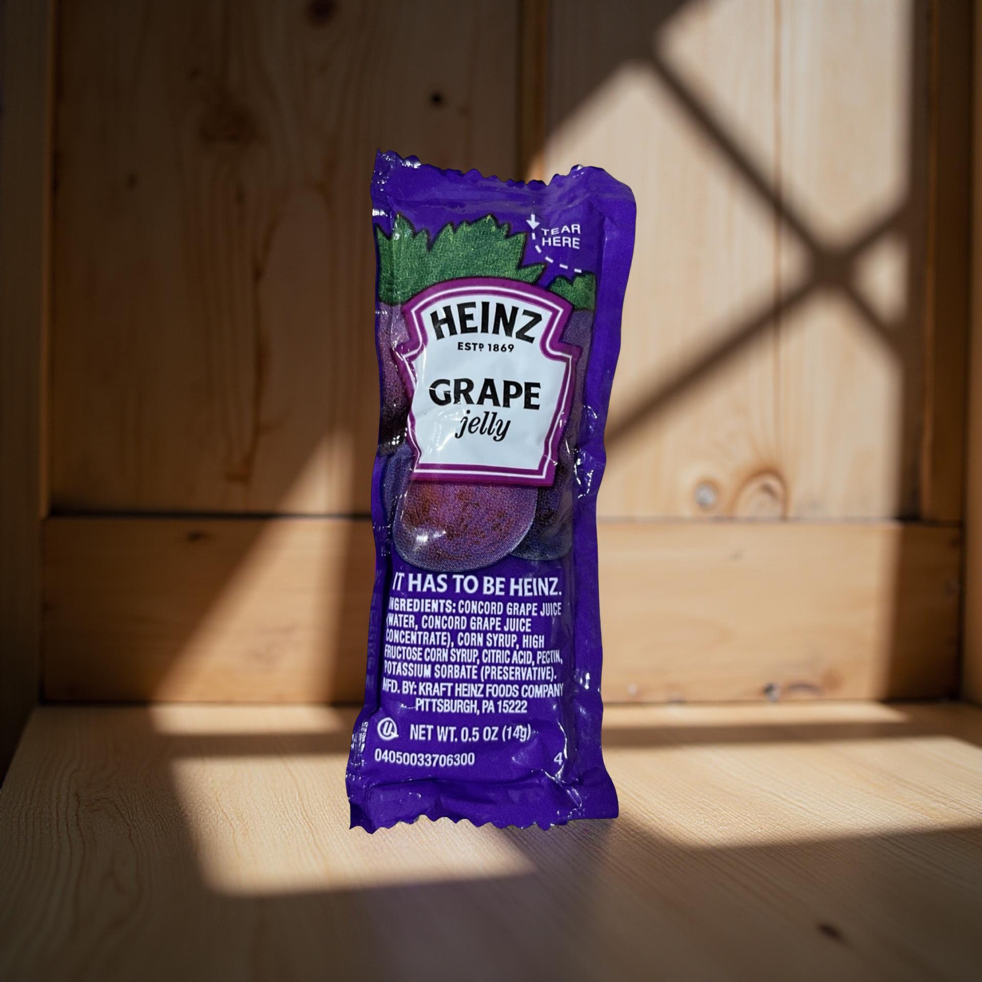 Concord Grape Jelly Single Serve Packets | .5 Oz Pouch | Pack of 50 2