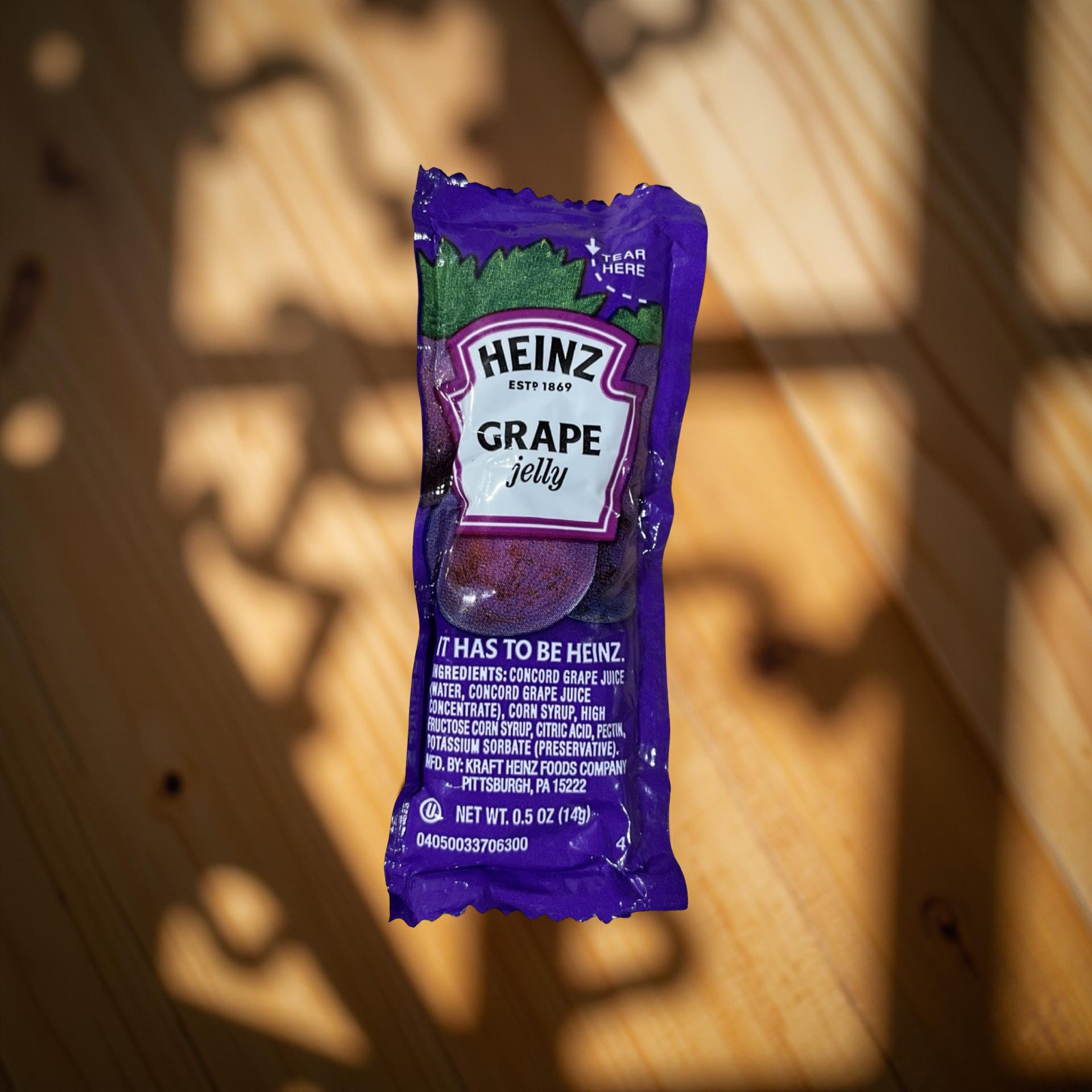 Concord Grape Jelly Single Serve Packets | .5 Oz Pouch | Pack of 50 3