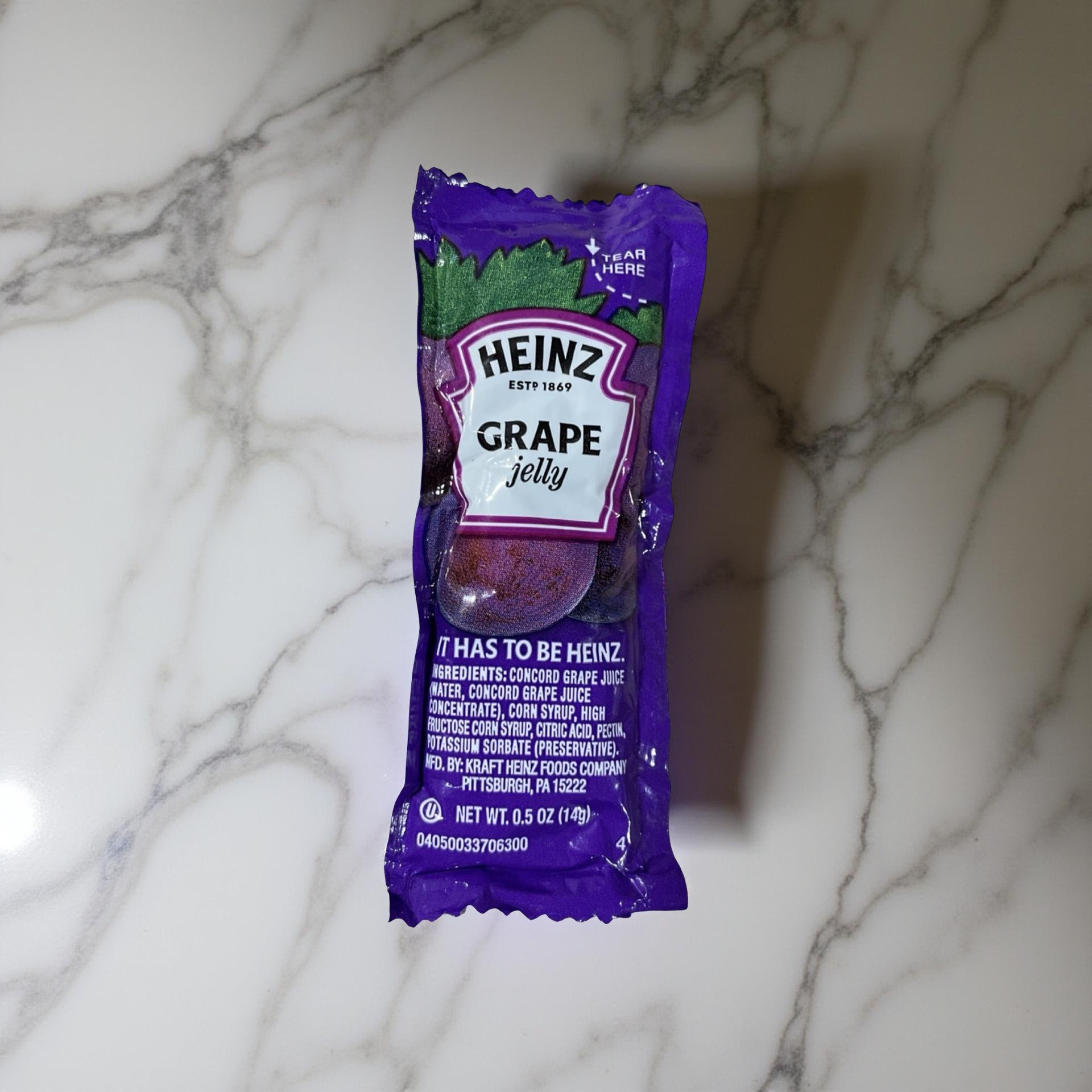 Concord Grape Jelly Single Serve Packets | .5 Oz Pouch | Pack of 50 4