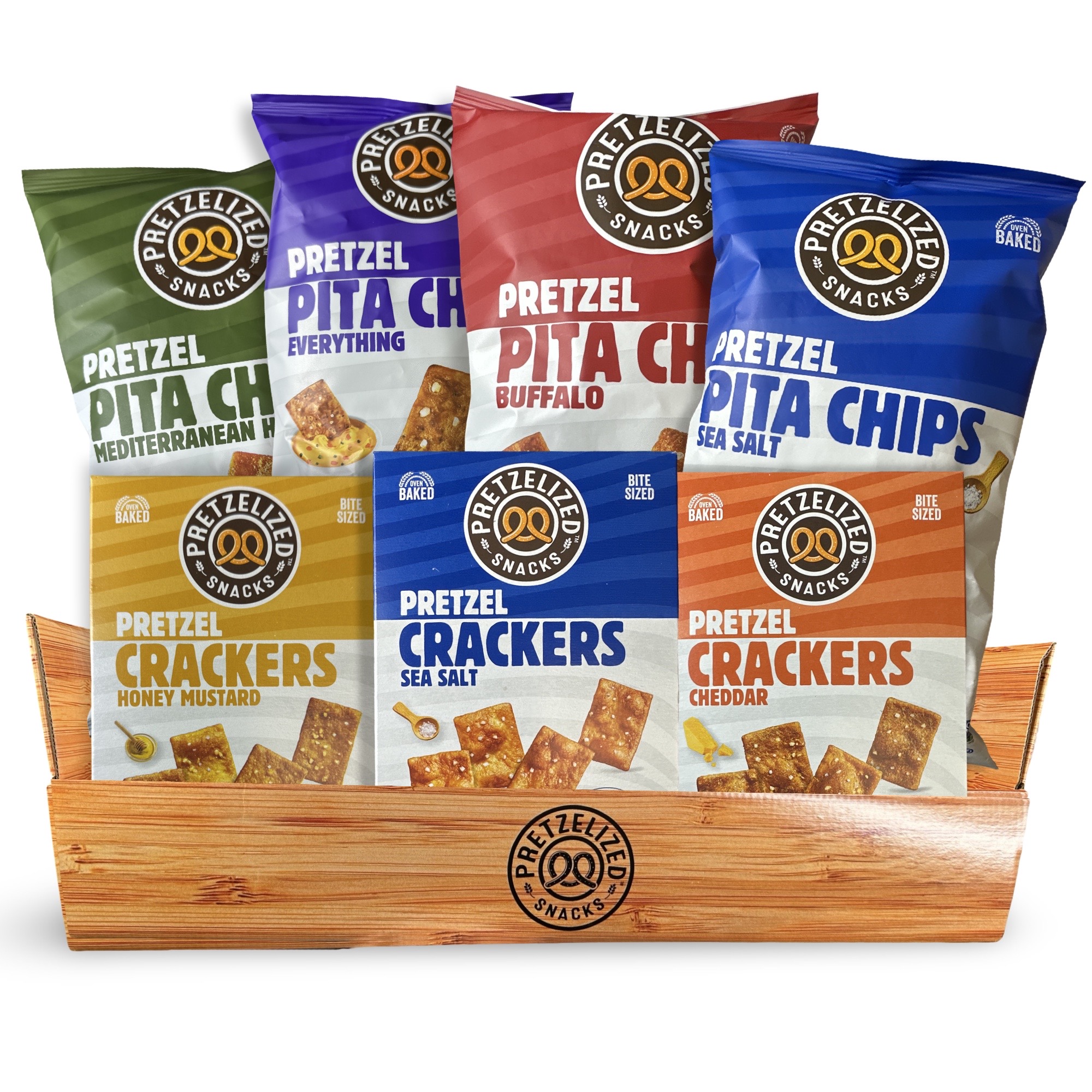 Pretzelized Chips and Crackers Ultimate Variety Featuring 7 Flavors 2