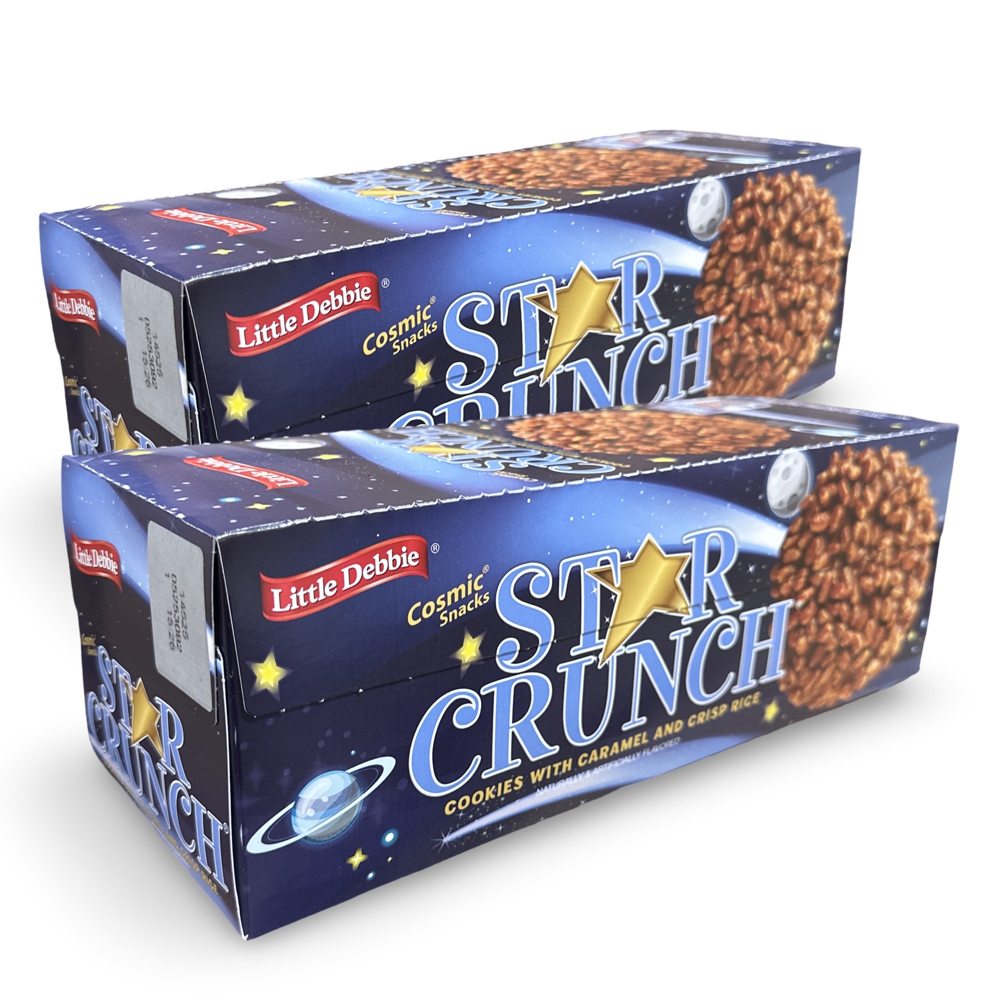 Star Crunch Fudge Coated Cookies with Caramel & Crisp Rice Value Pack | Mega Sized 3 Oz Each || 24 Count 2