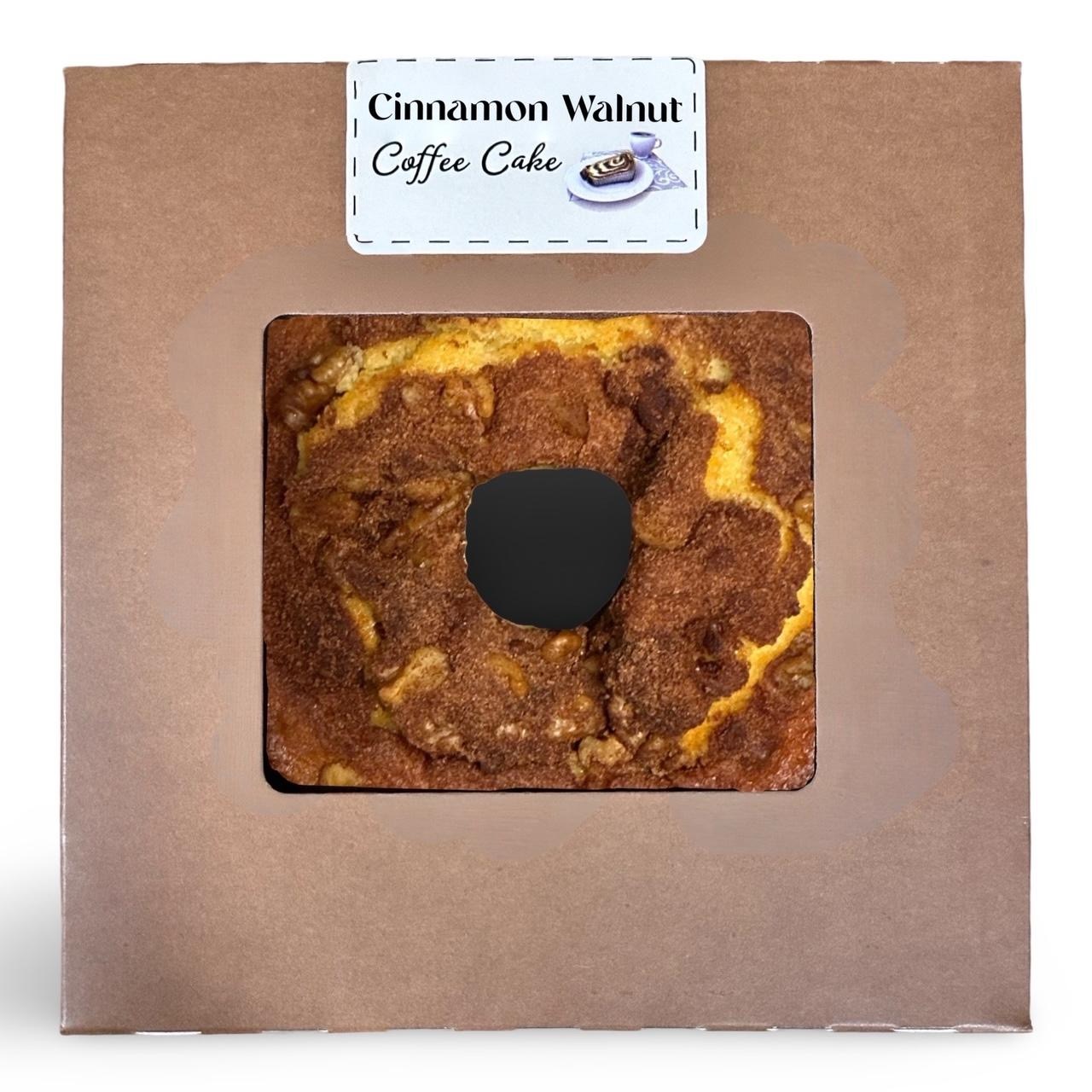 Carlotta's Bakery Authentic New York Round Coffee Cakes Bundle, Apple Cinnamon, Chocolate Marble and Cinnamon Walnut 4