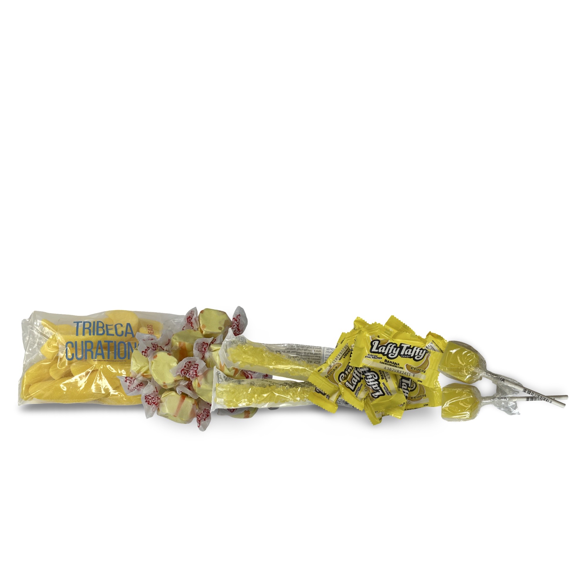 Banana Candy Lovers Dream Assortment, 1.33 Lbs (34 Count), Giant Chewy Gummies, Taffy and Lollipops Snack 4