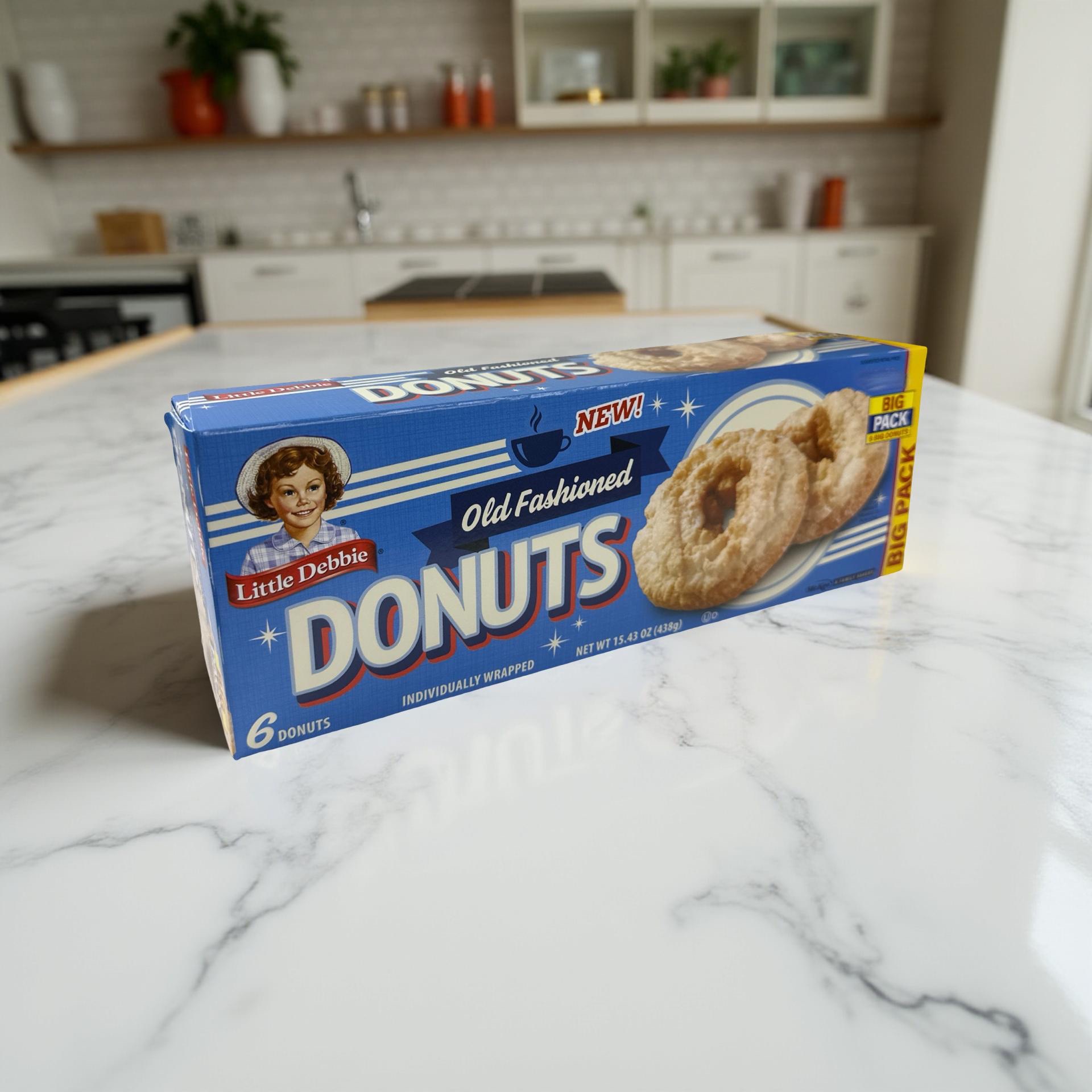 Little Debbie Old Fashioned Donuts Family Pack 4