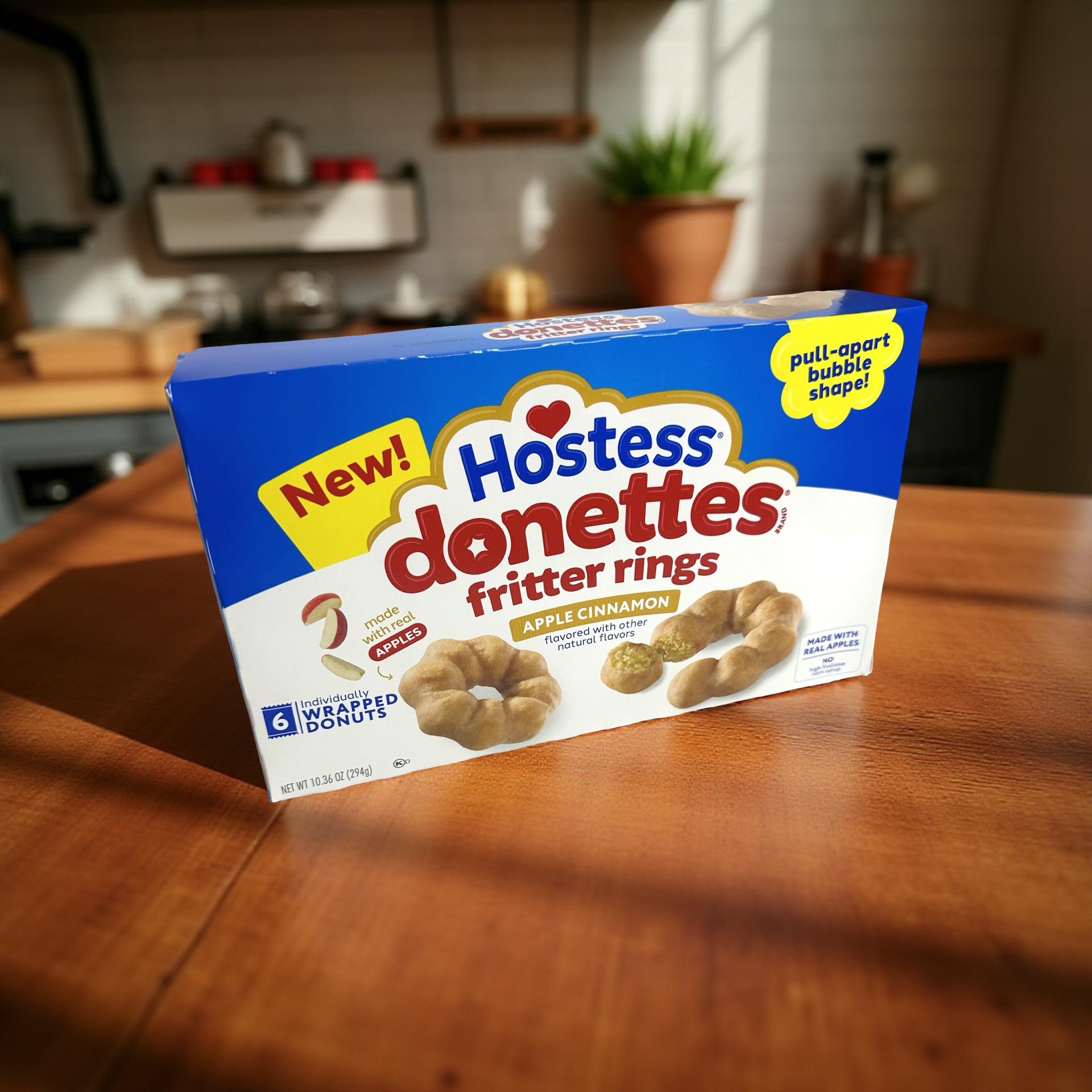 Hostess Apple Fritter Ring Pullapart Donuts Snack Cakes, 2 Boxes 3