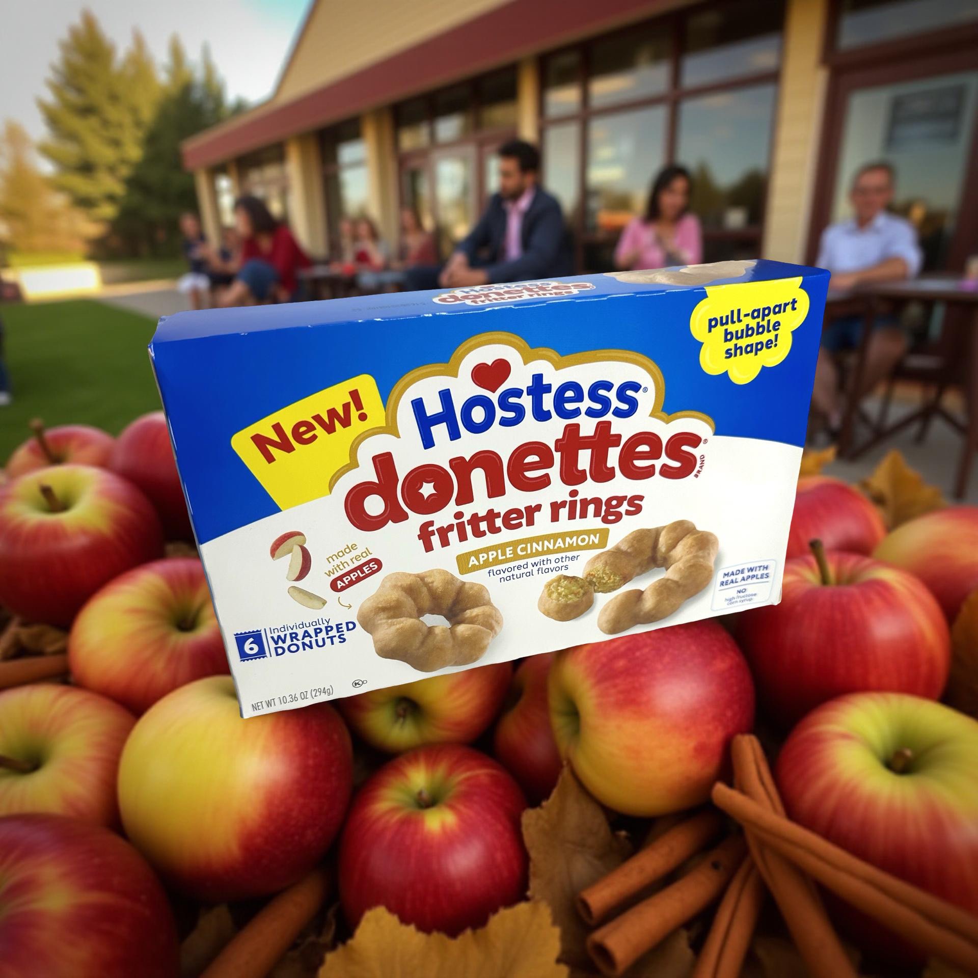 Hostess Apple Fritter Ring Pullapart Donuts Snack Cakes, 2 Boxes 5