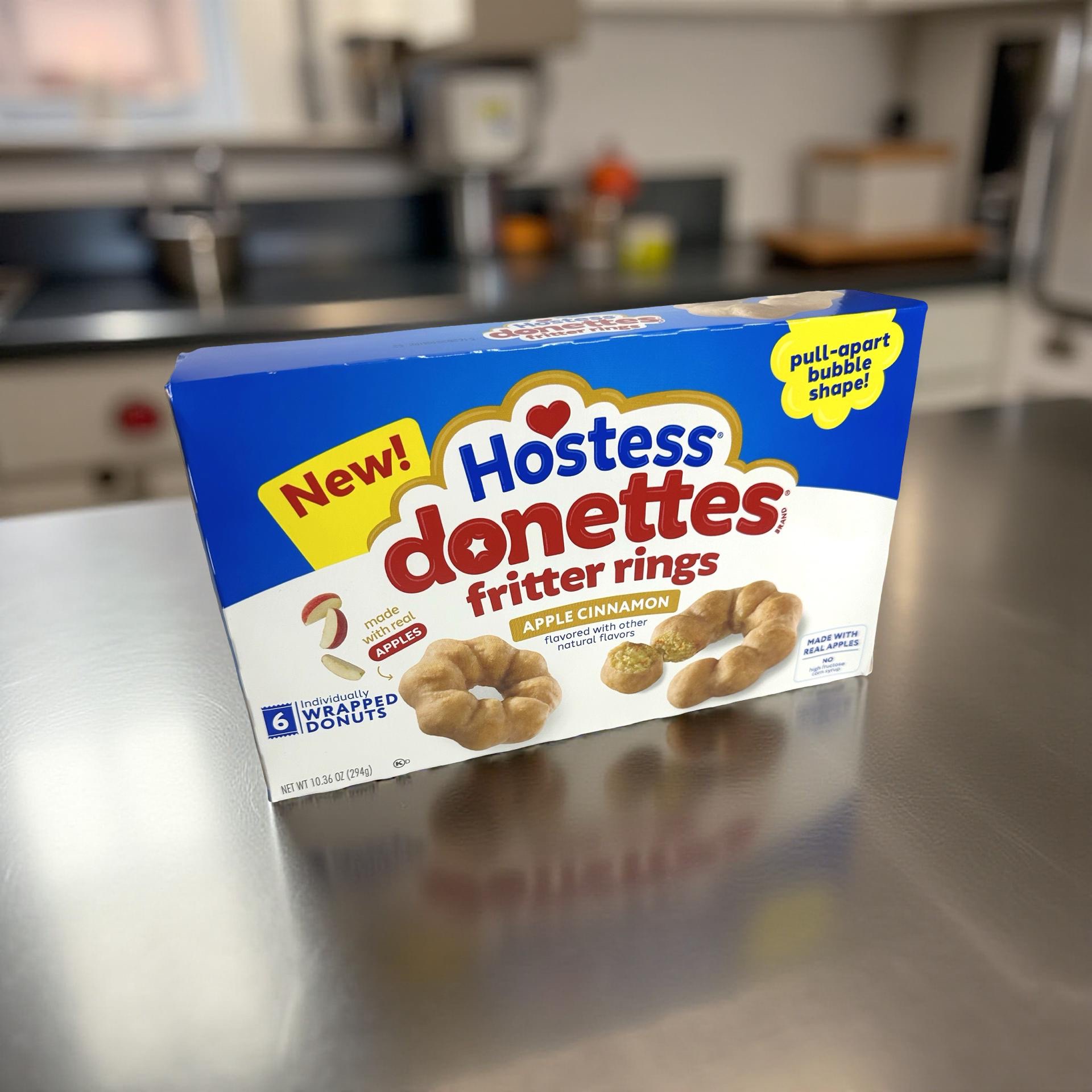 Hostess Apple Fritter Ring Pullapart Donuts Snack Cakes, 2 Boxes 6