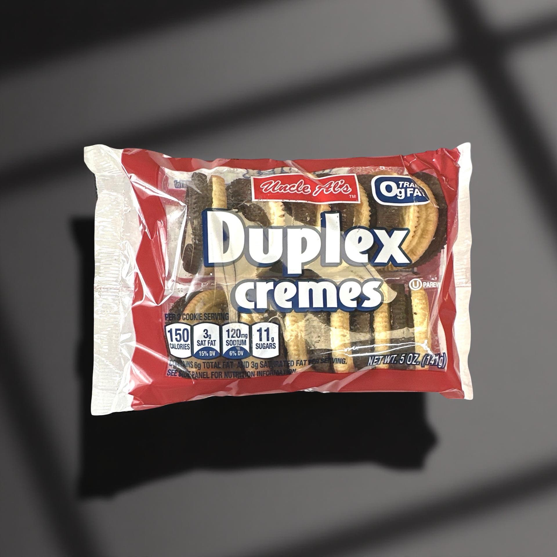 Uncle Al's Duplex Cremes Cookies, 5 Oz, 2 Packs 2