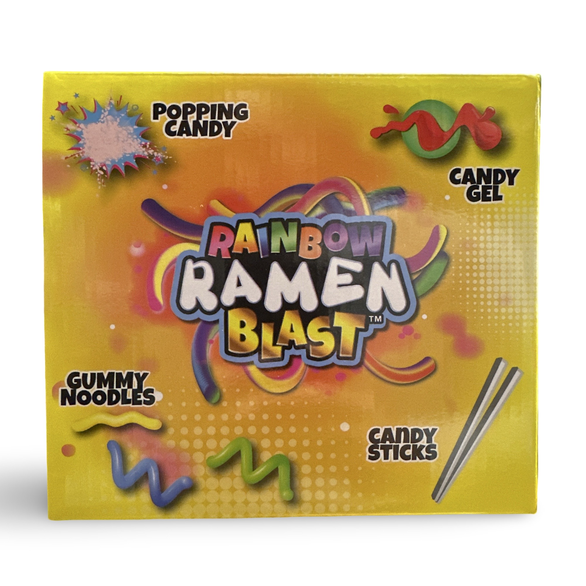 Candy Ramen Bowls, 3 Pack, With Candy Sticks, Gel Candy, Popping Candy and Gummy Noodles. 5