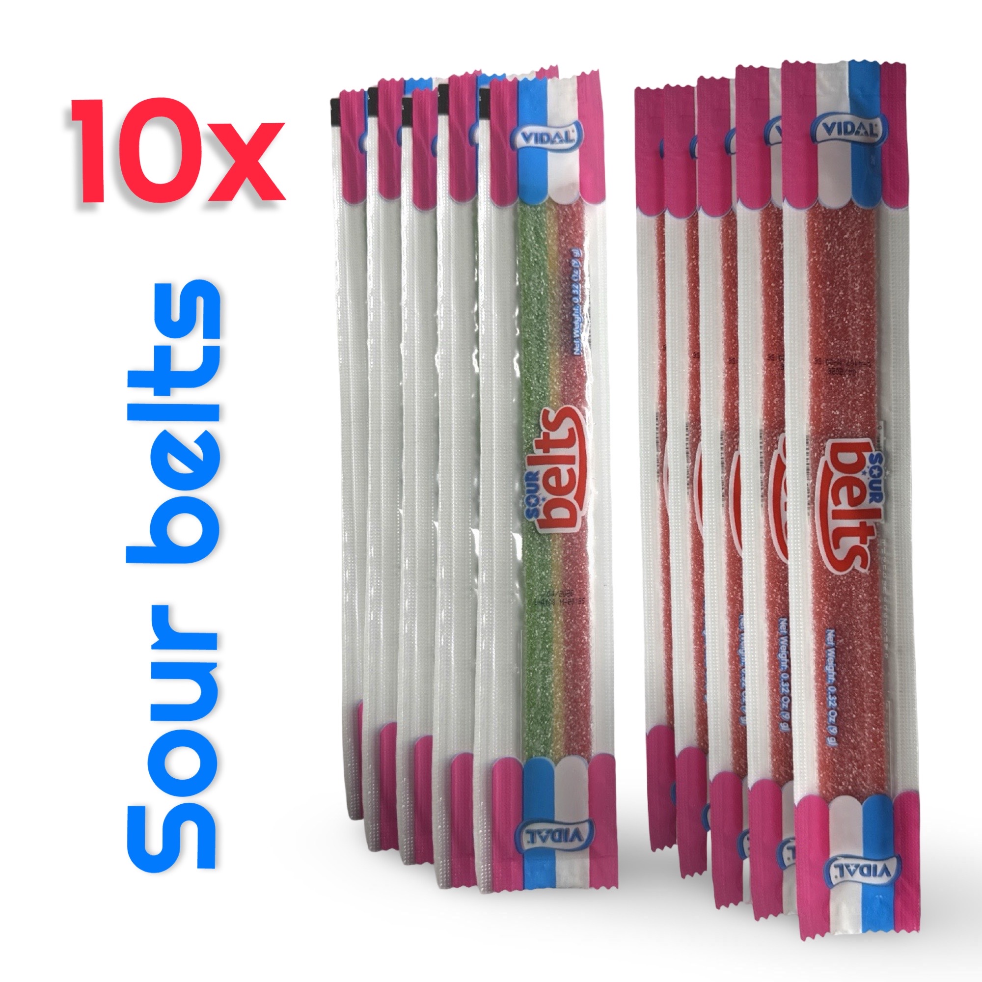 Sour Candy Big Size Candies | Foamer, Spray and Slime Full Sampler With Sour Belts, 18 Pack 2