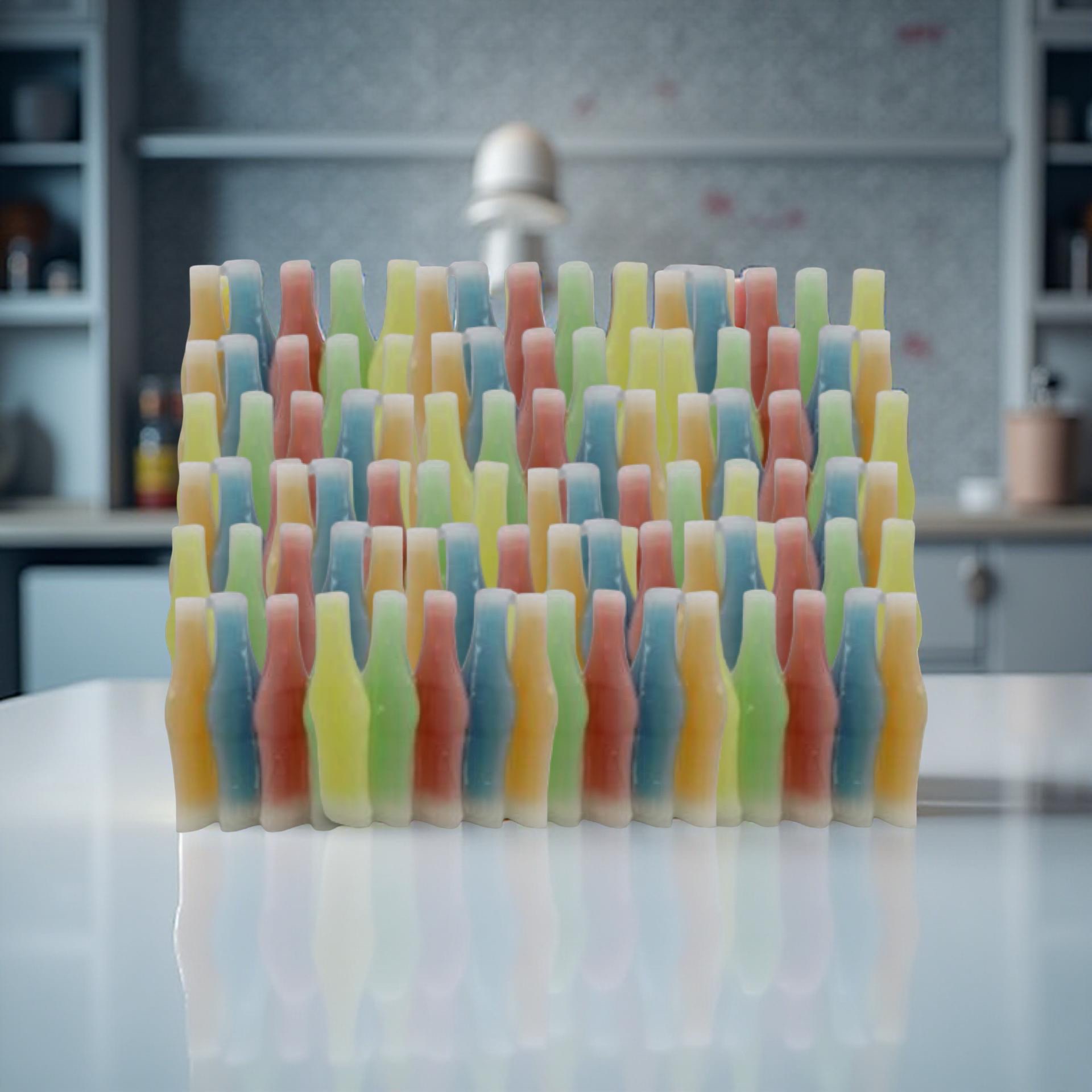 Nik-L-Nip Nostalgic Wax Candy Bottles, Bulk 2 lb. Bag (~105 qty) 2