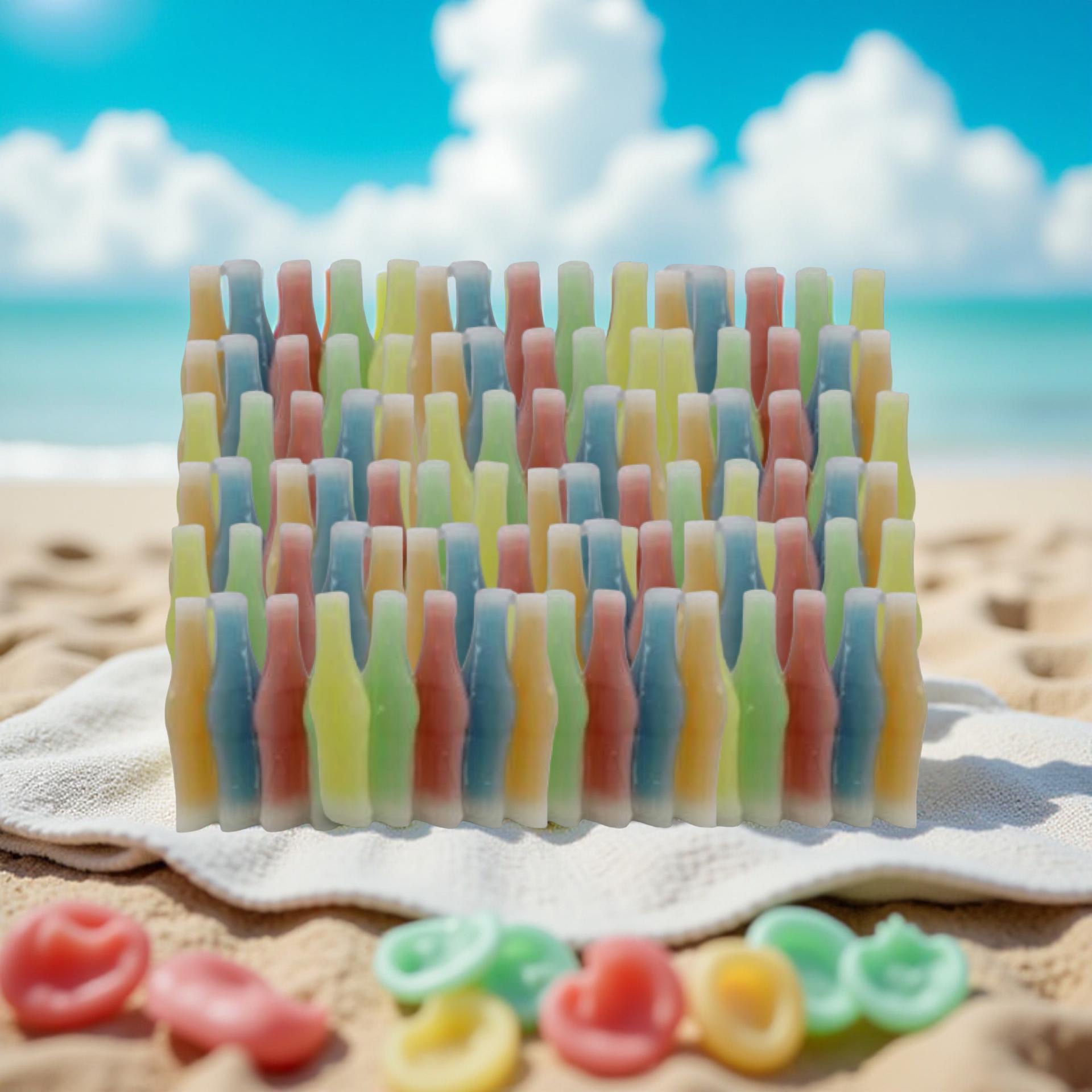 Nik-L-Nip Nostalgic Wax Candy Bottles, Bulk 2 lb. Bag (~105 qty) 5