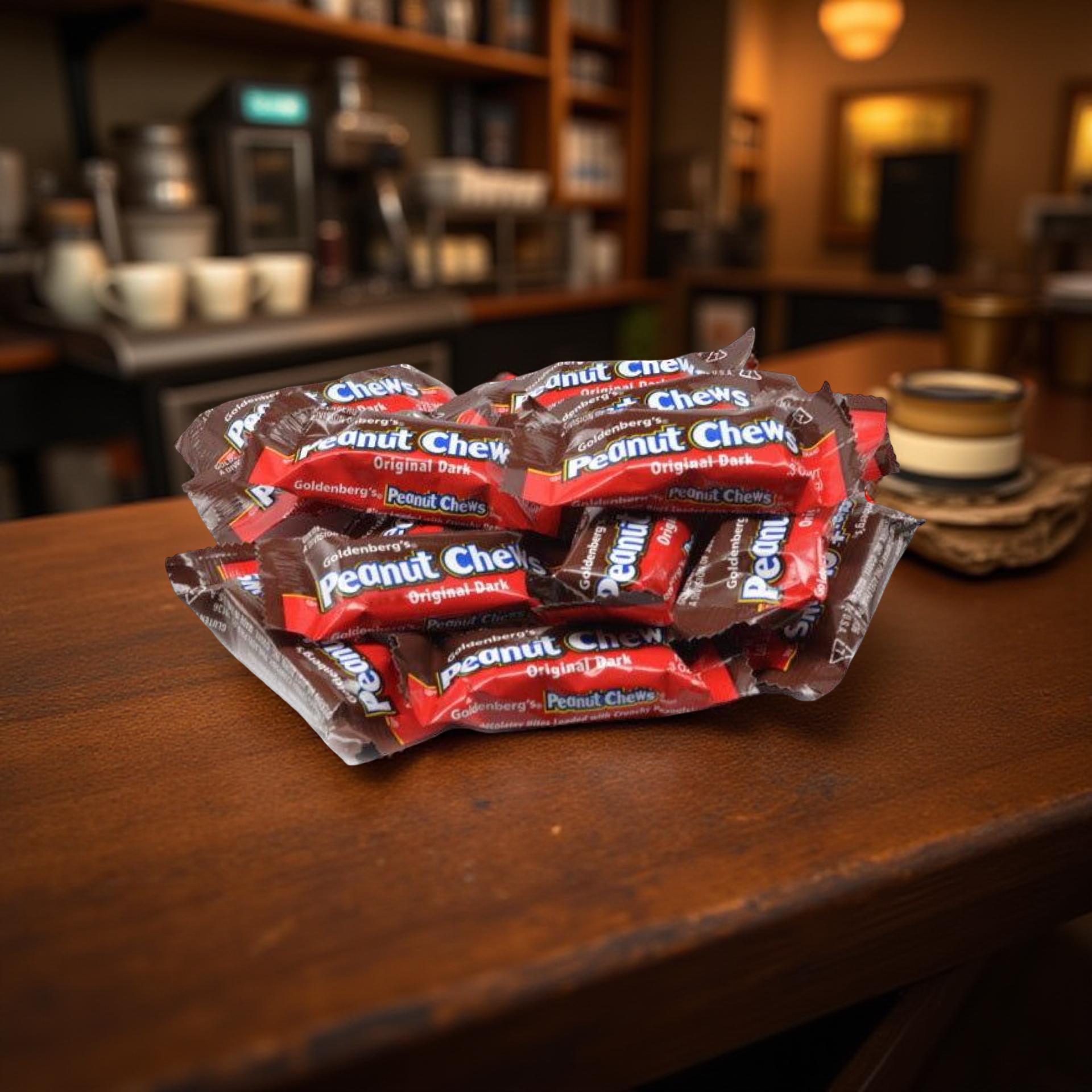 Goldenberg's Peanut Chews Original Dark 10.5 oz. Bag 4