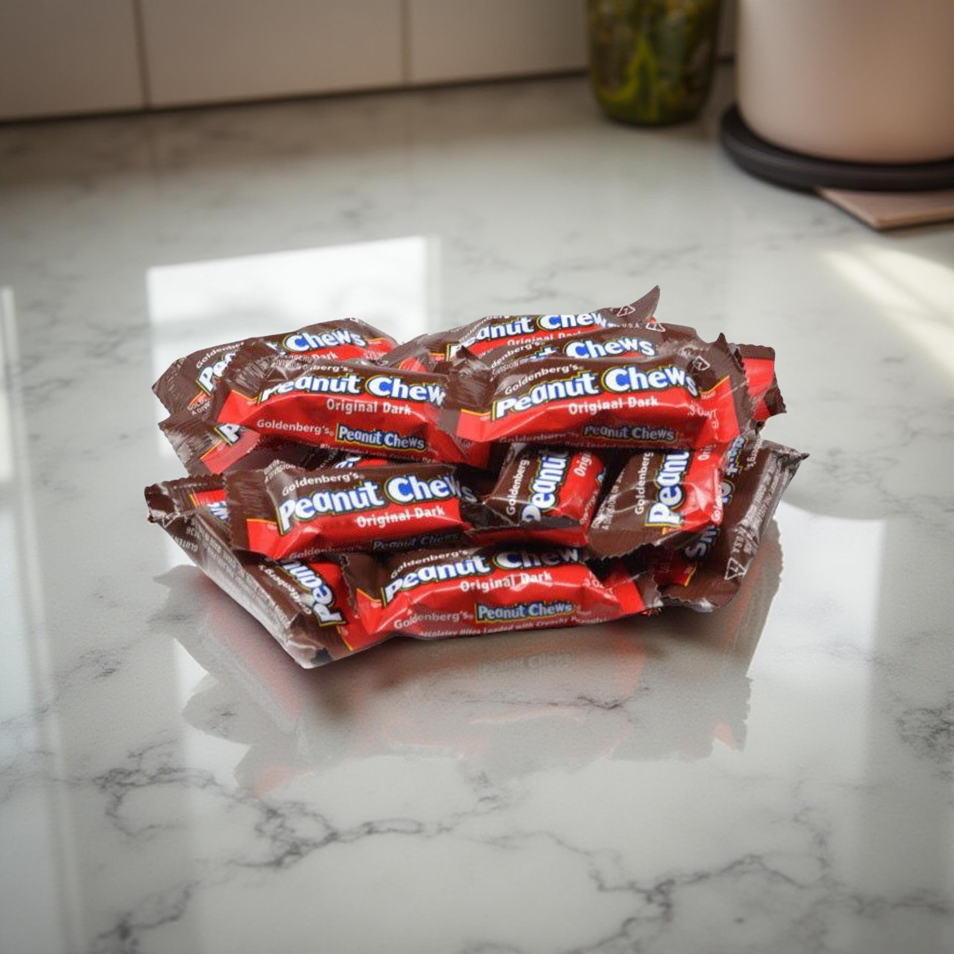 Goldenberg's Peanut Chews Original Dark 10.5 oz. Bag 6