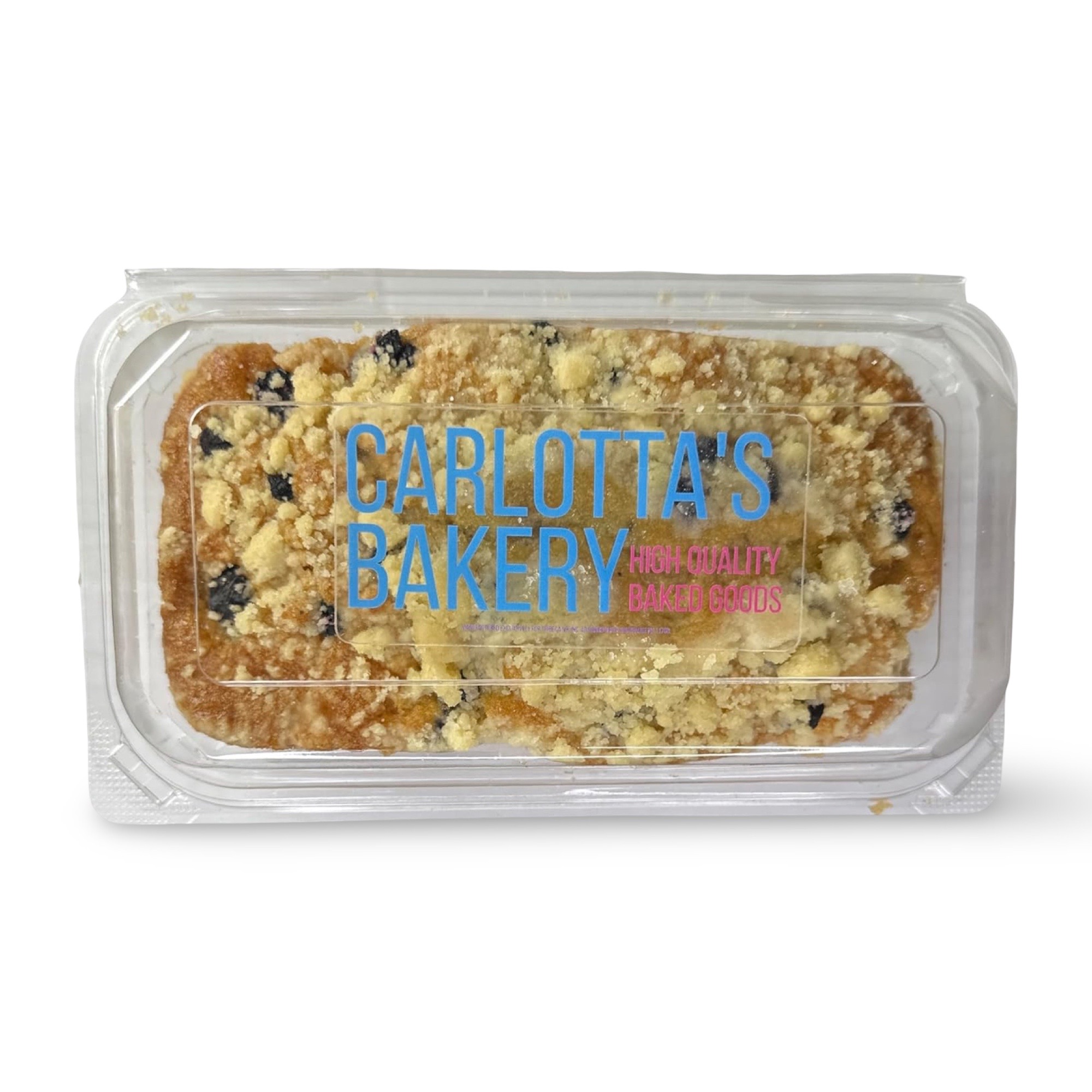 Carlotta's Bakery Authentic Tradition New York Loaf Coffee Pound Cakes (1 lb., Blueberry Lemon Crumb)