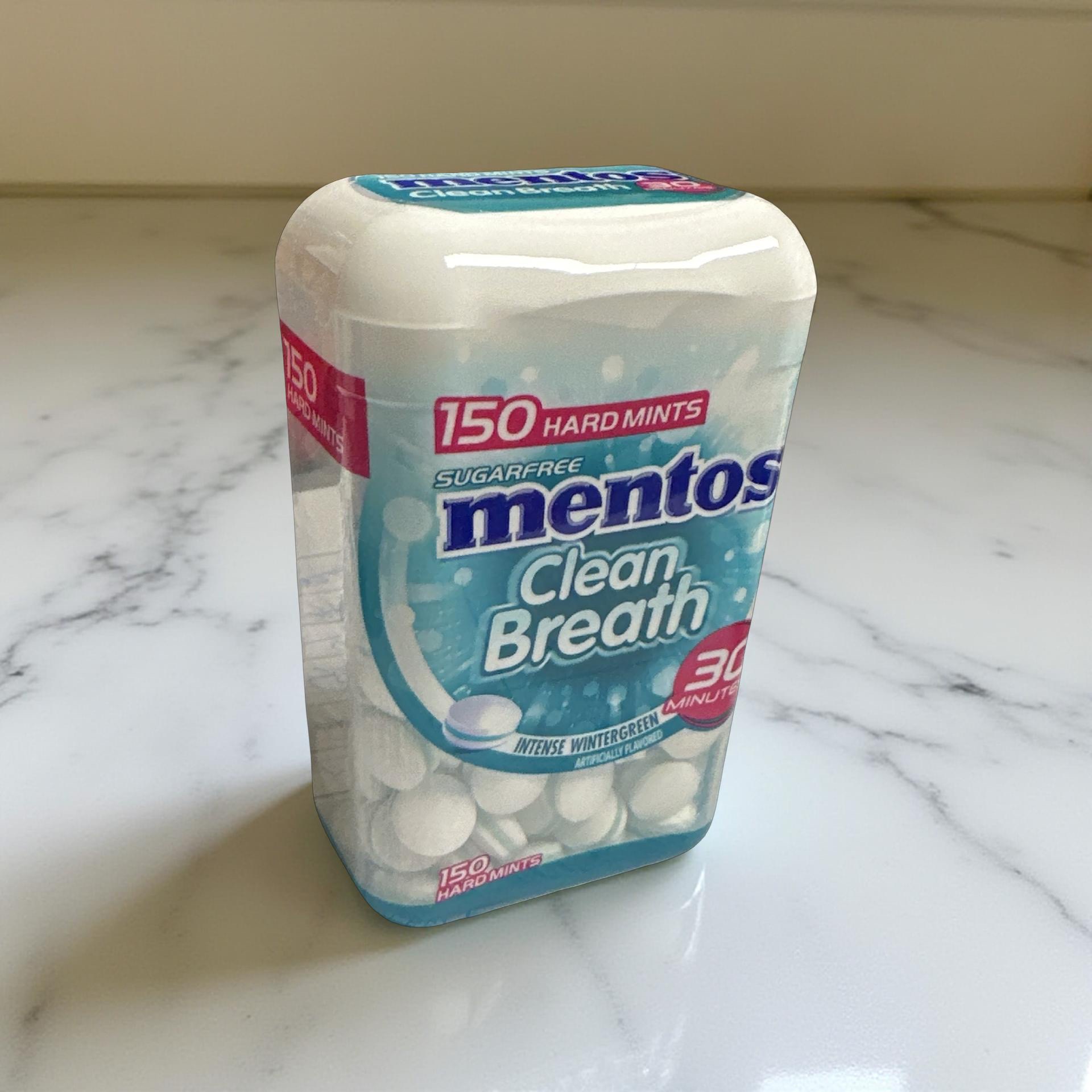 Mentos Cleanbreath 150 pc Wintergreen 3.66 oz 4