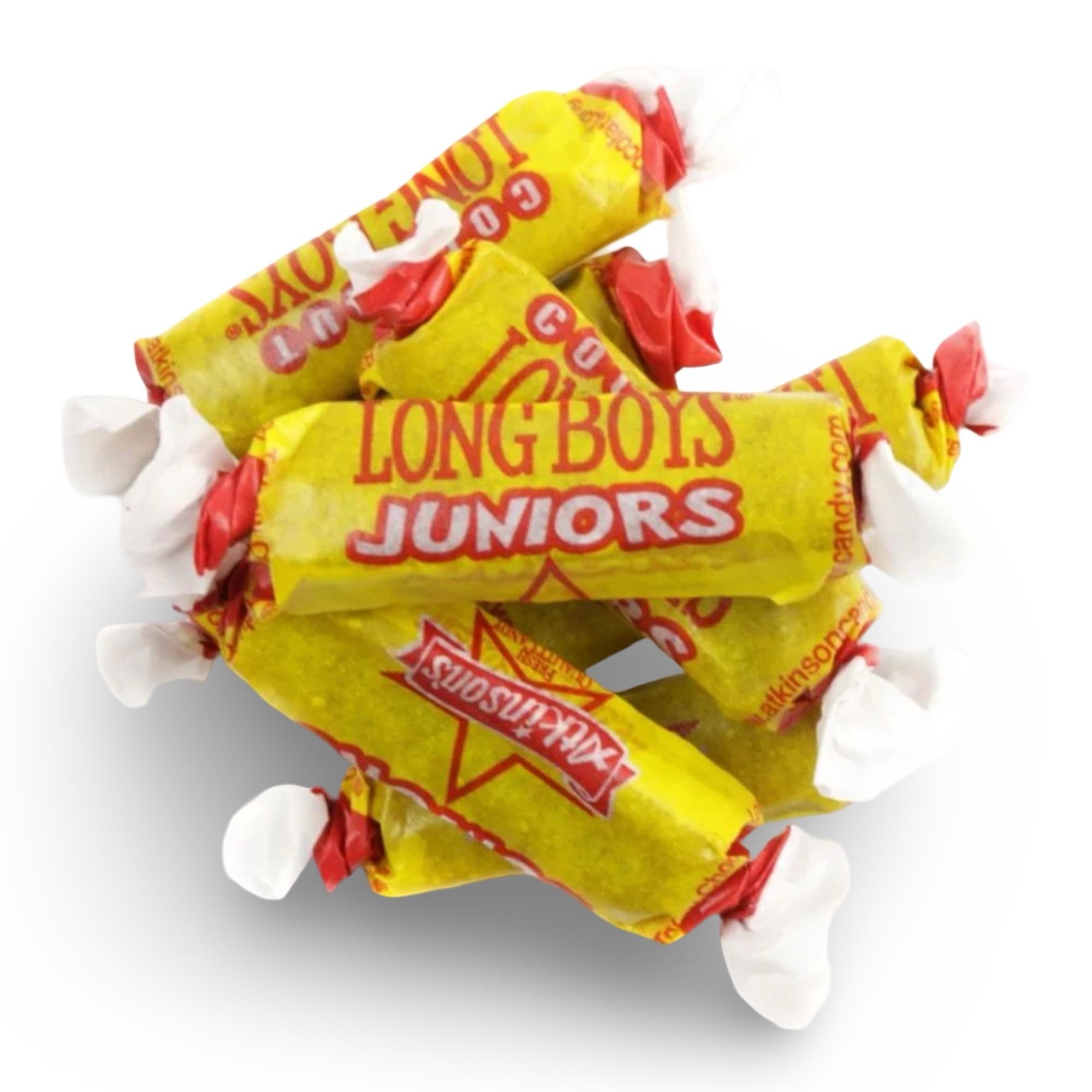 Coconut Long Boys Nostalgic New Orleans Chewy Candy Regular and Juniors Combo, 1.75 lbs 4