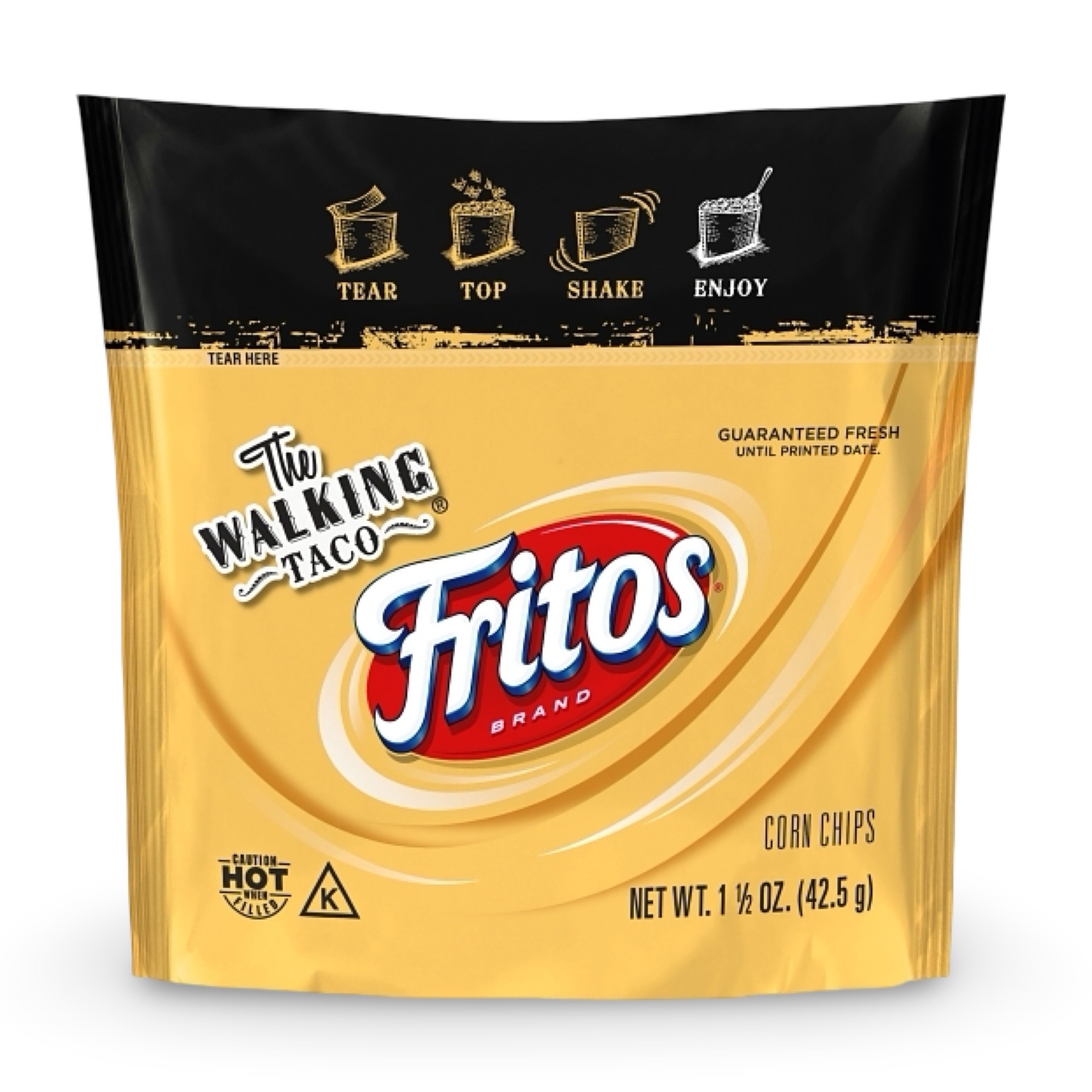 Fritos Corn Chips Original Walking Taco, 1.5 Ounce, 60 Per Case