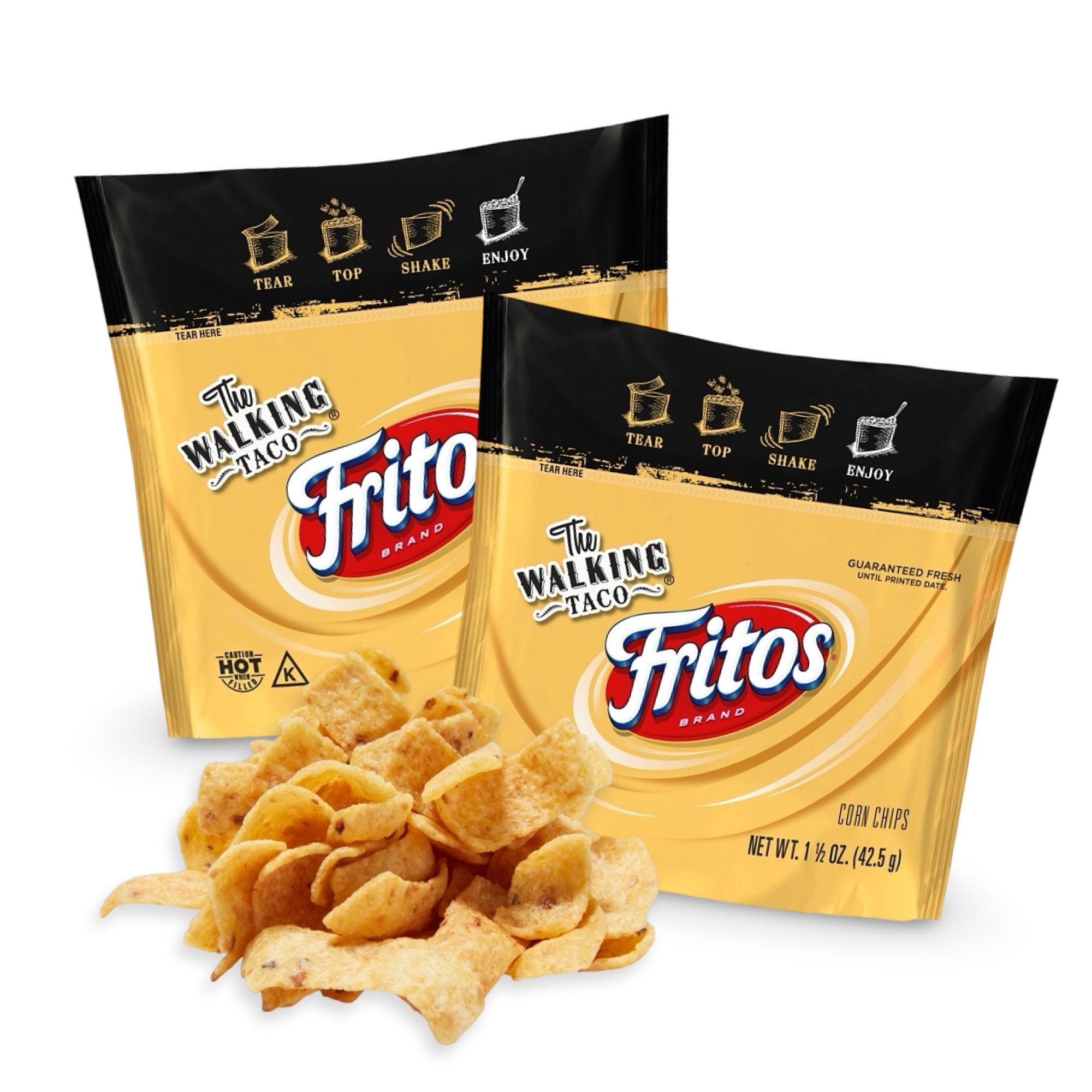 Fritos Walking Taco Corn Chips Kits, 1.5 Oz, 20 Packs