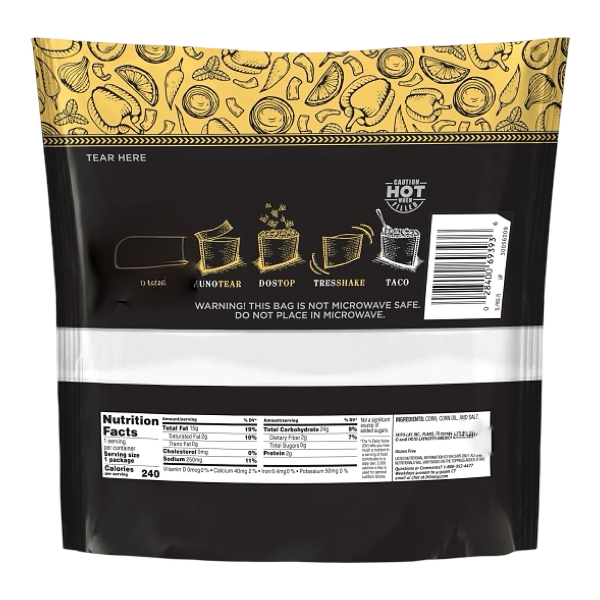 Fritos Walking Taco Corn Chips Kits, 1.5 Oz, 20 Packs 5