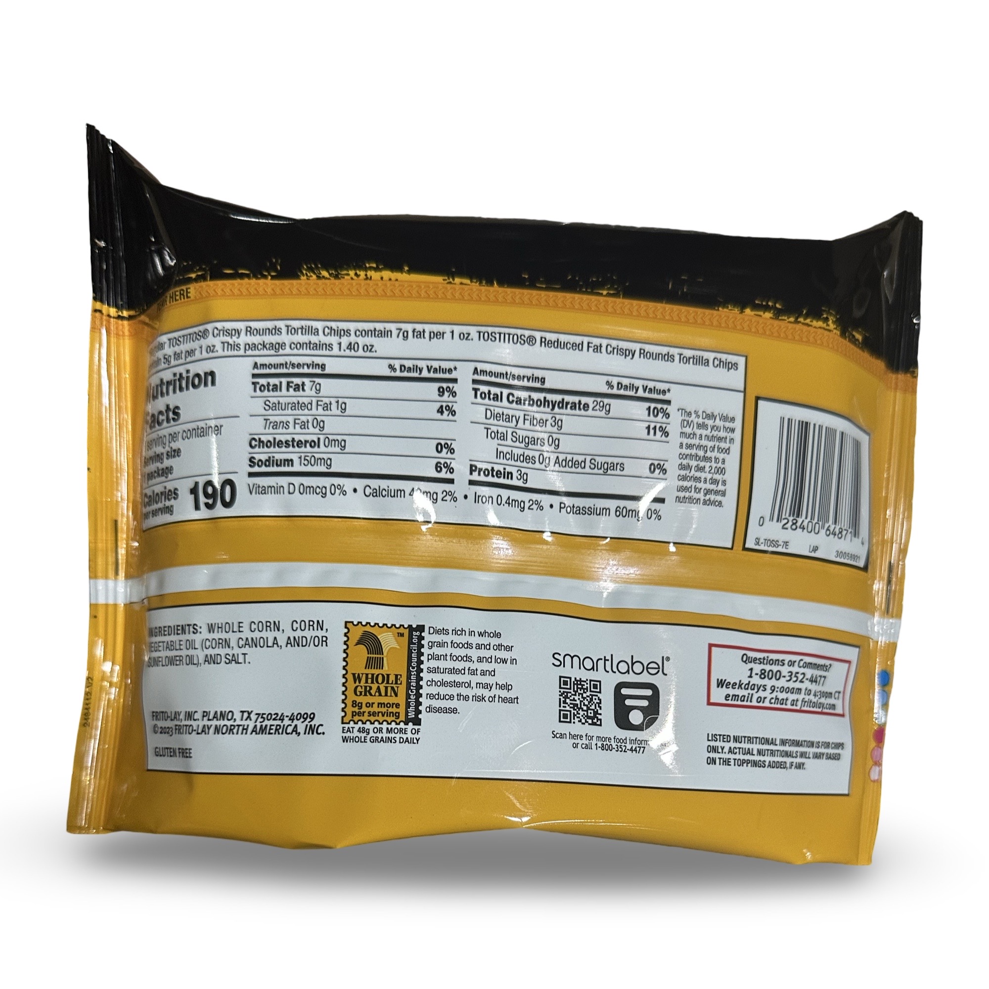 Tostitos Crispy Rounds Walking Taco Reduced Fat Tortilla Chips – 1.4 oz Bags, 11 Count 2