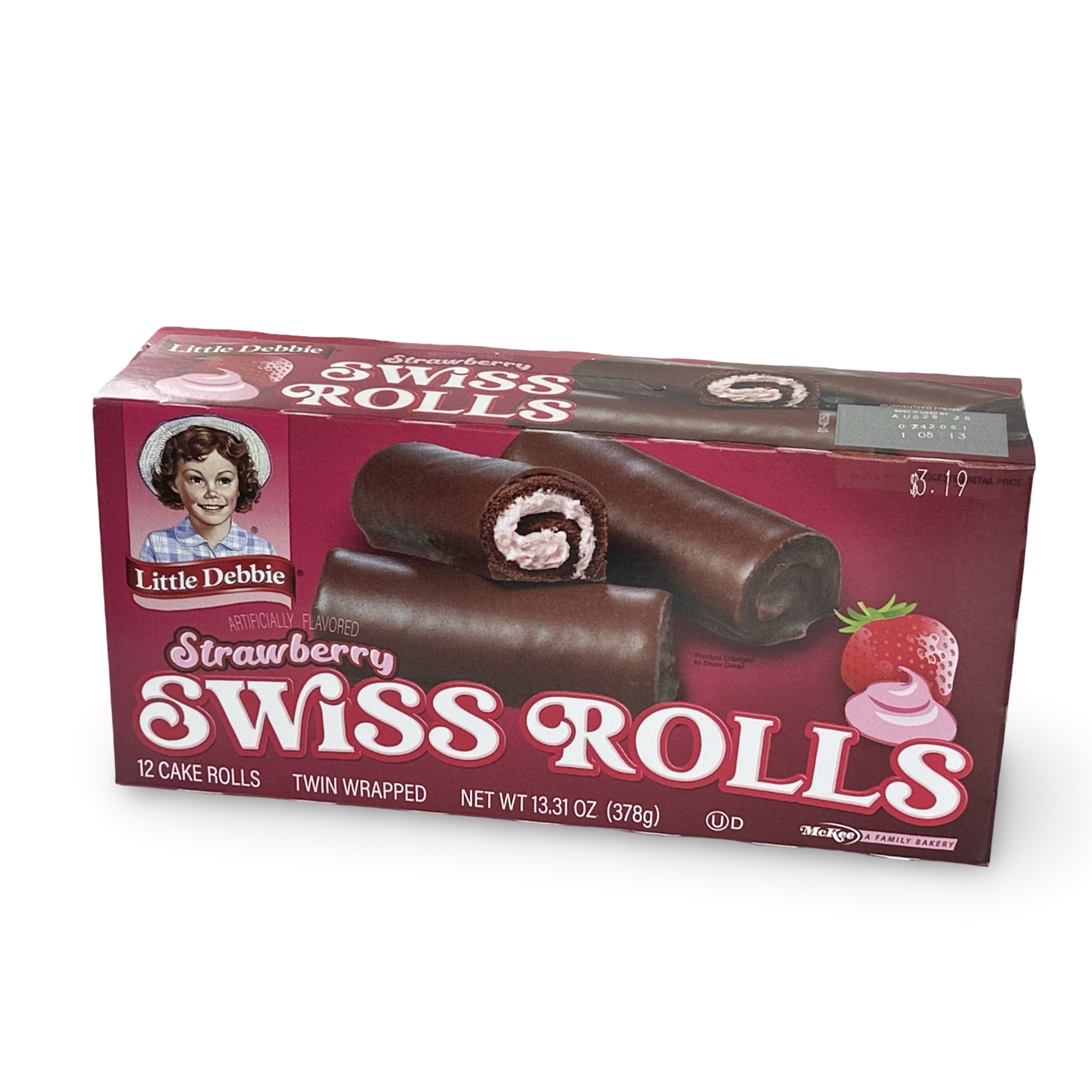 Little Debbie Strawberry and Chocolate Swiss Rolls Combo Pack 5