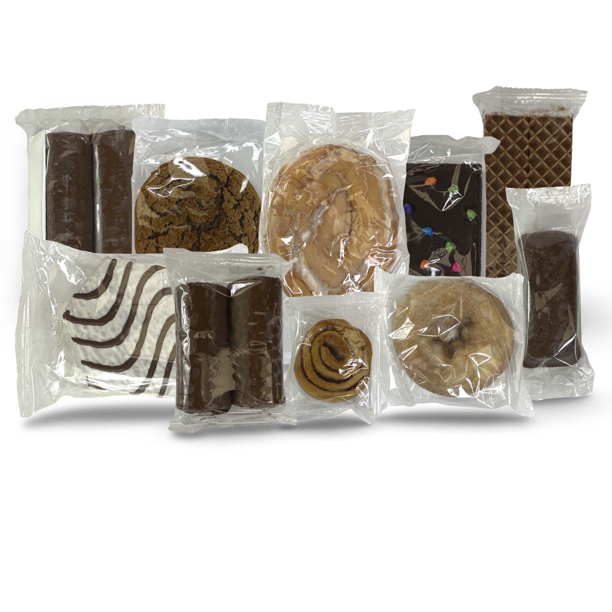 Little Debbie 20 Snack Cake Variety Sampler, 10 Flavors Including Nutty Bar Cakes and Bars, Honeybuns, Zebra Cakes, Swiss Rolls 2