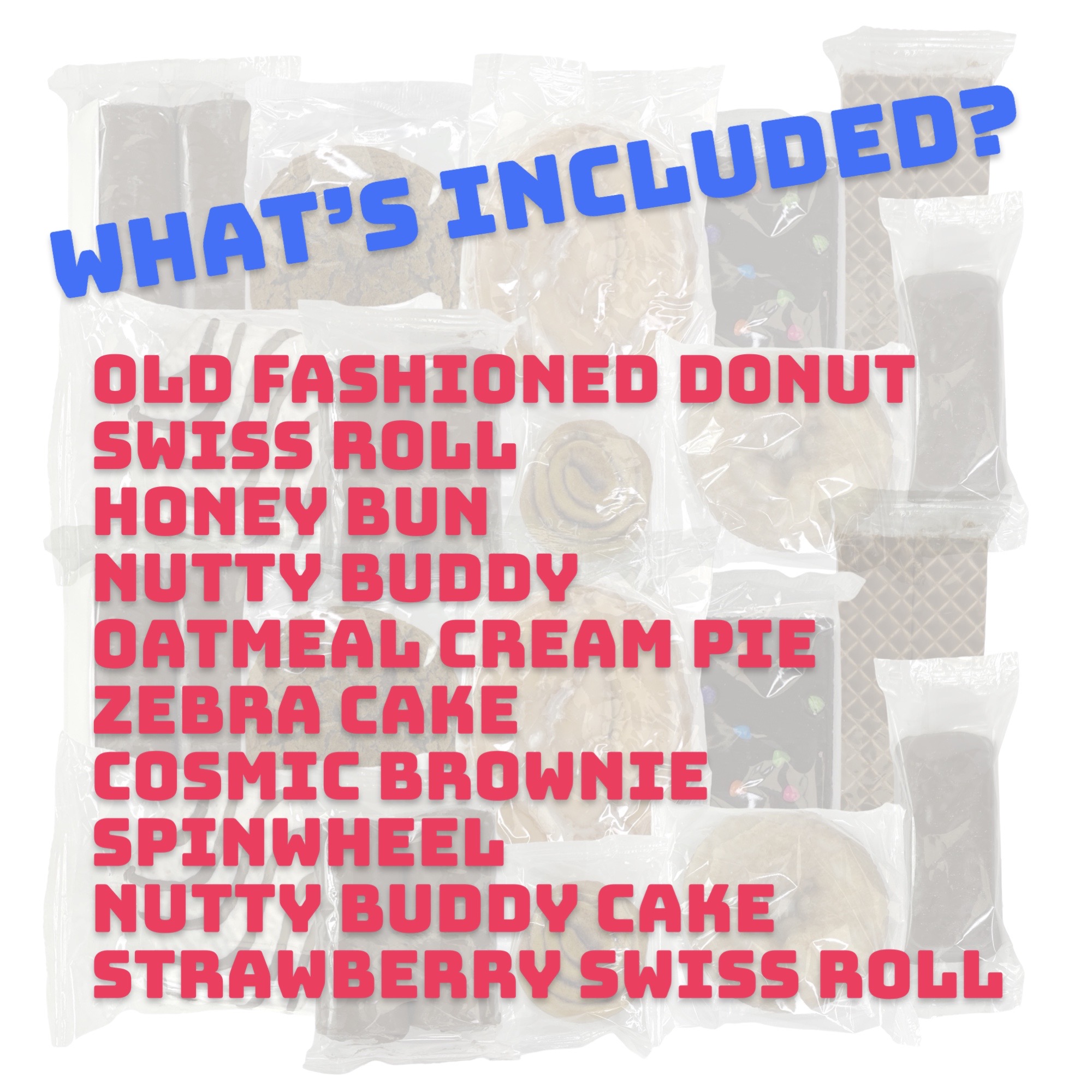 Little Debbie 20 Snack Cake Variety Sampler, 10 Flavors Including Nutty Bar Cakes and Bars, Honeybuns, Zebra Cakes, Swiss Rolls 4